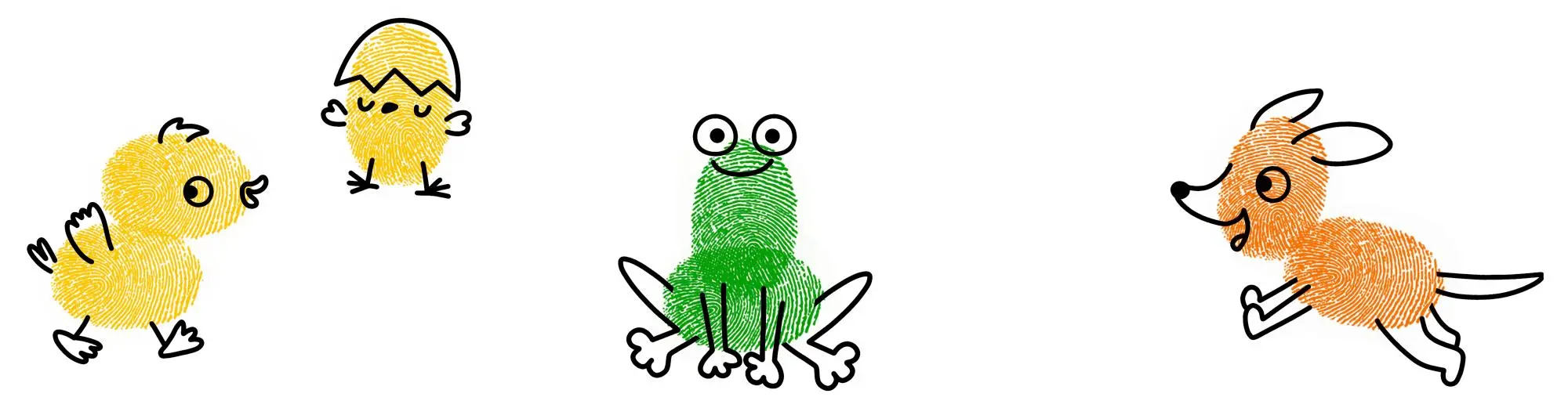 Bild: 4050003956824 | Mein großes Bastelset: Fingerstempeln | Kristin Labuch | Mini-Künstler