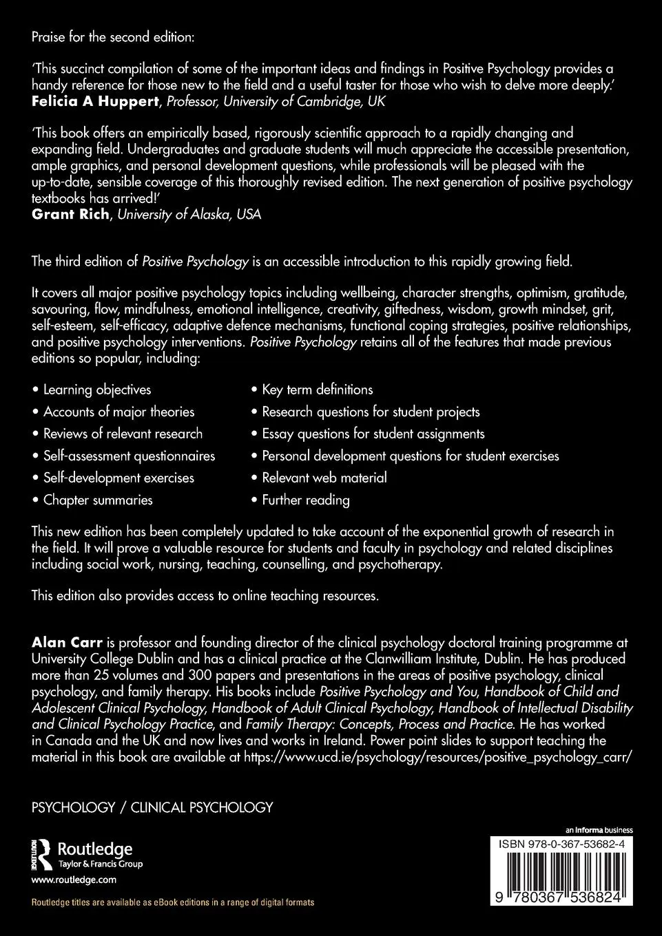 Rückseite: 9780367536824 | Positive Psychology | The Science of Wellbeing and Human Strengths