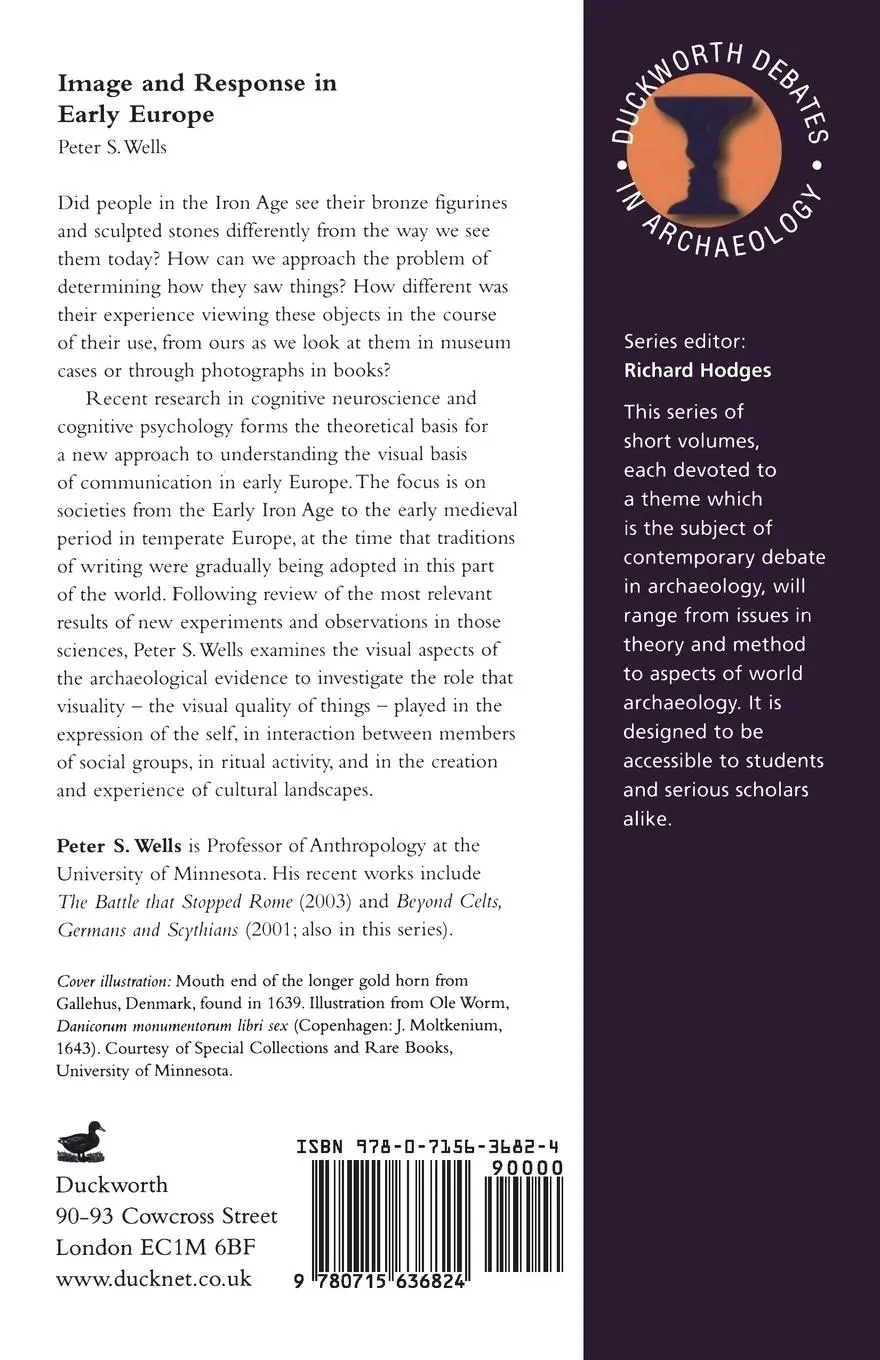 Rückseite: 9780715636824 | Image and Response in Early Europe | Peter S. Wells | Taschenbuch
