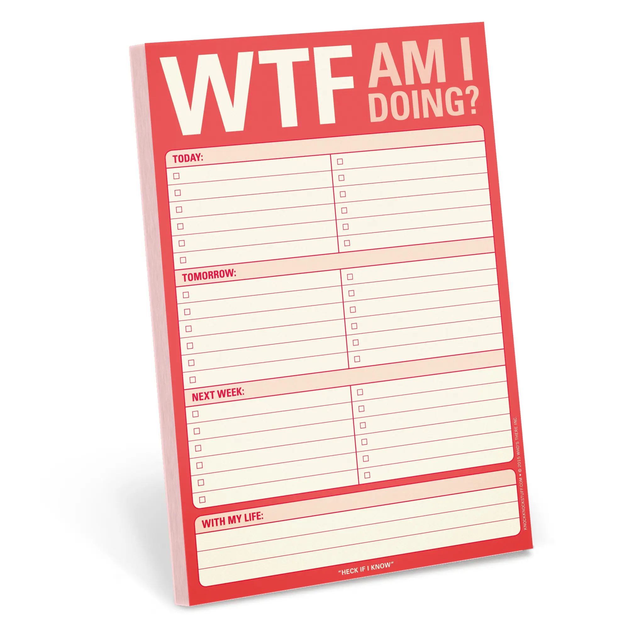 Cover: 9781601066824 | Classic Pad 'WTF Am I Doing ?' | Knock Knock | 60 S. | Englisch | 2015