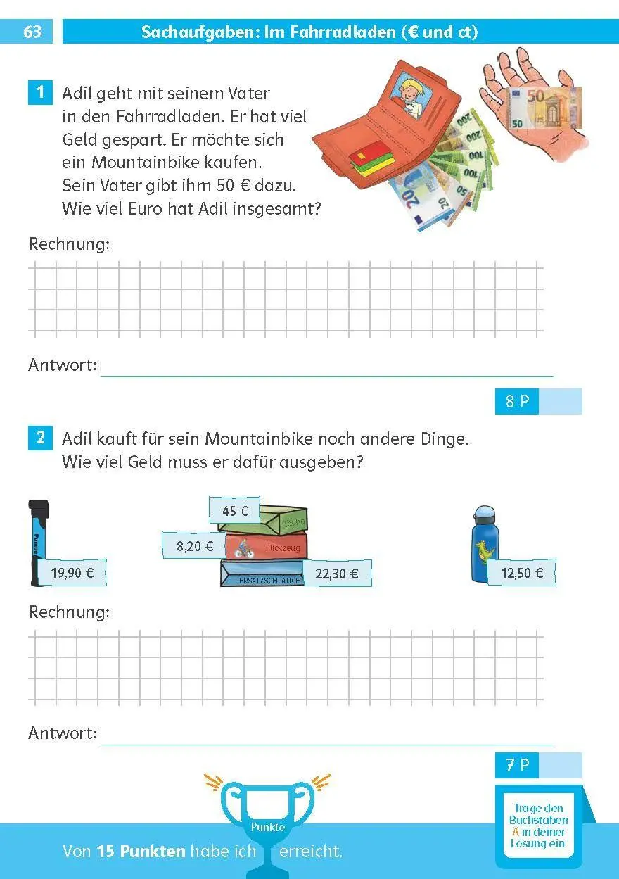 Bild: 9783129496824 | Klett Die Mathe-Helden: Mathe-Testblock So gut bin ich! 3. Klasse