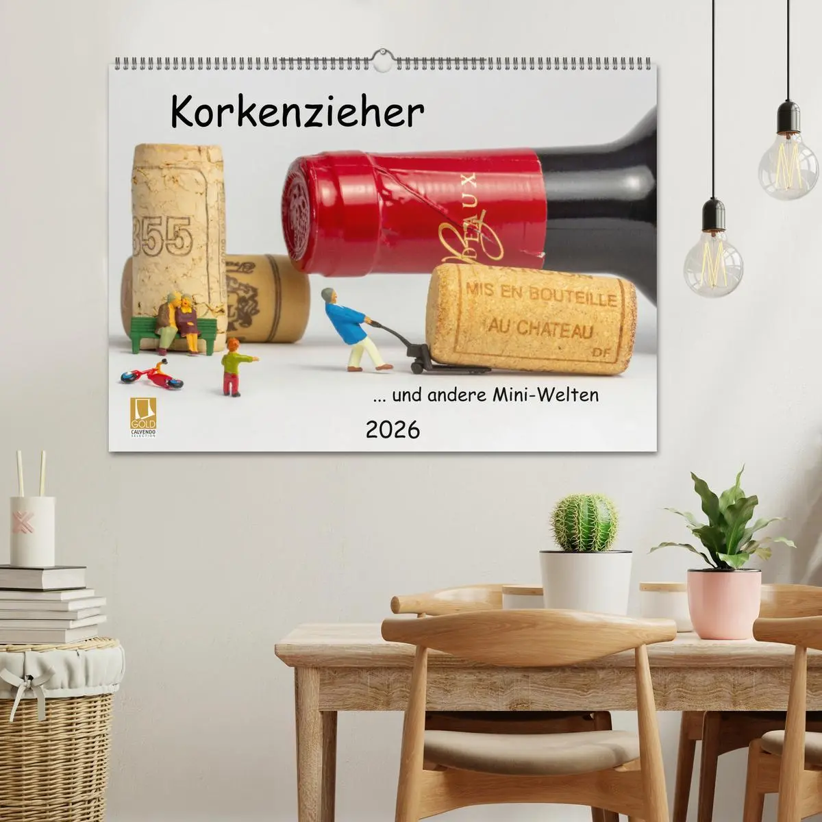 Bild: 9783457566824 | Korkenzieher ... und andere Mini-Welten (Wandkalender 2026 DIN A2...