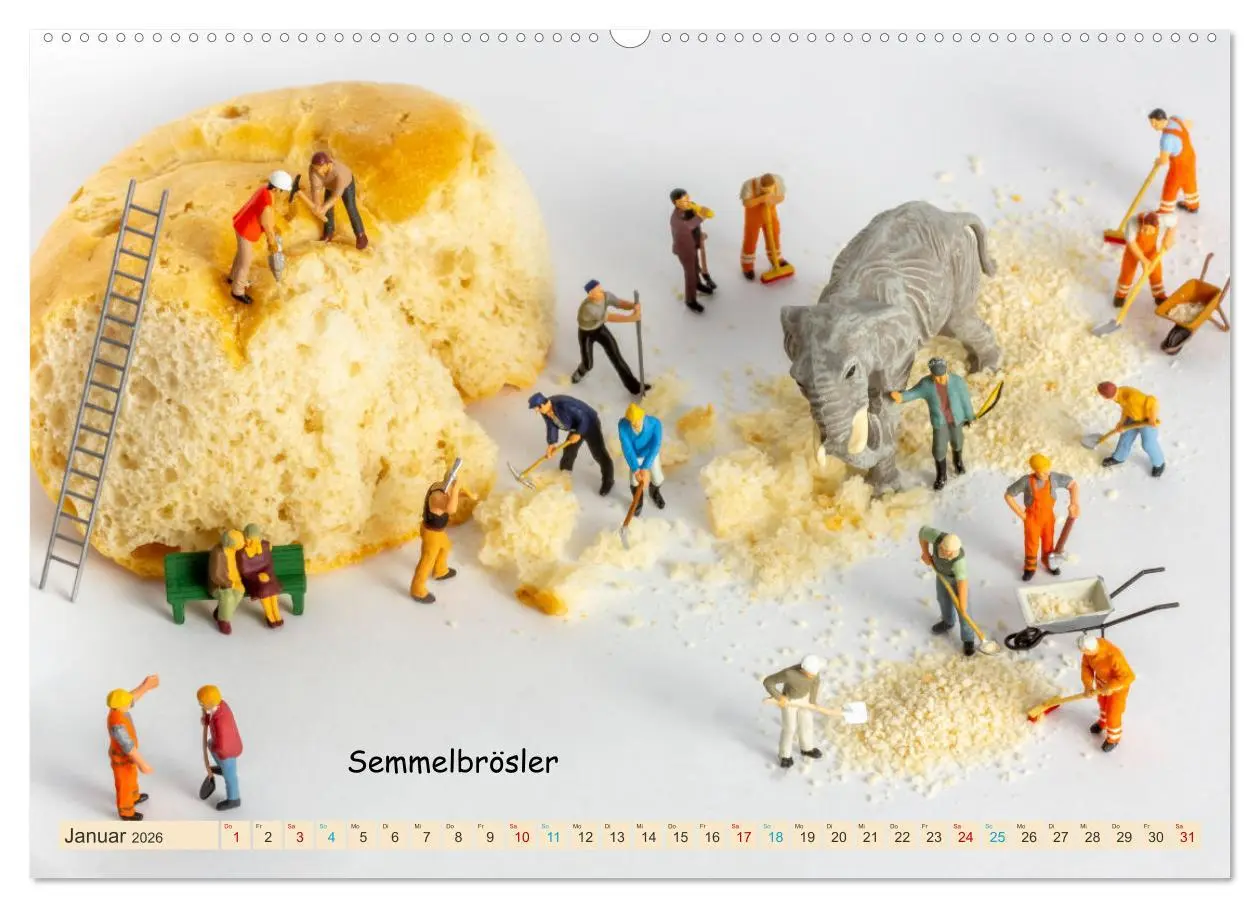 Bild: 9783457566824 | Korkenzieher ... und andere Mini-Welten (Wandkalender 2026 DIN A2...