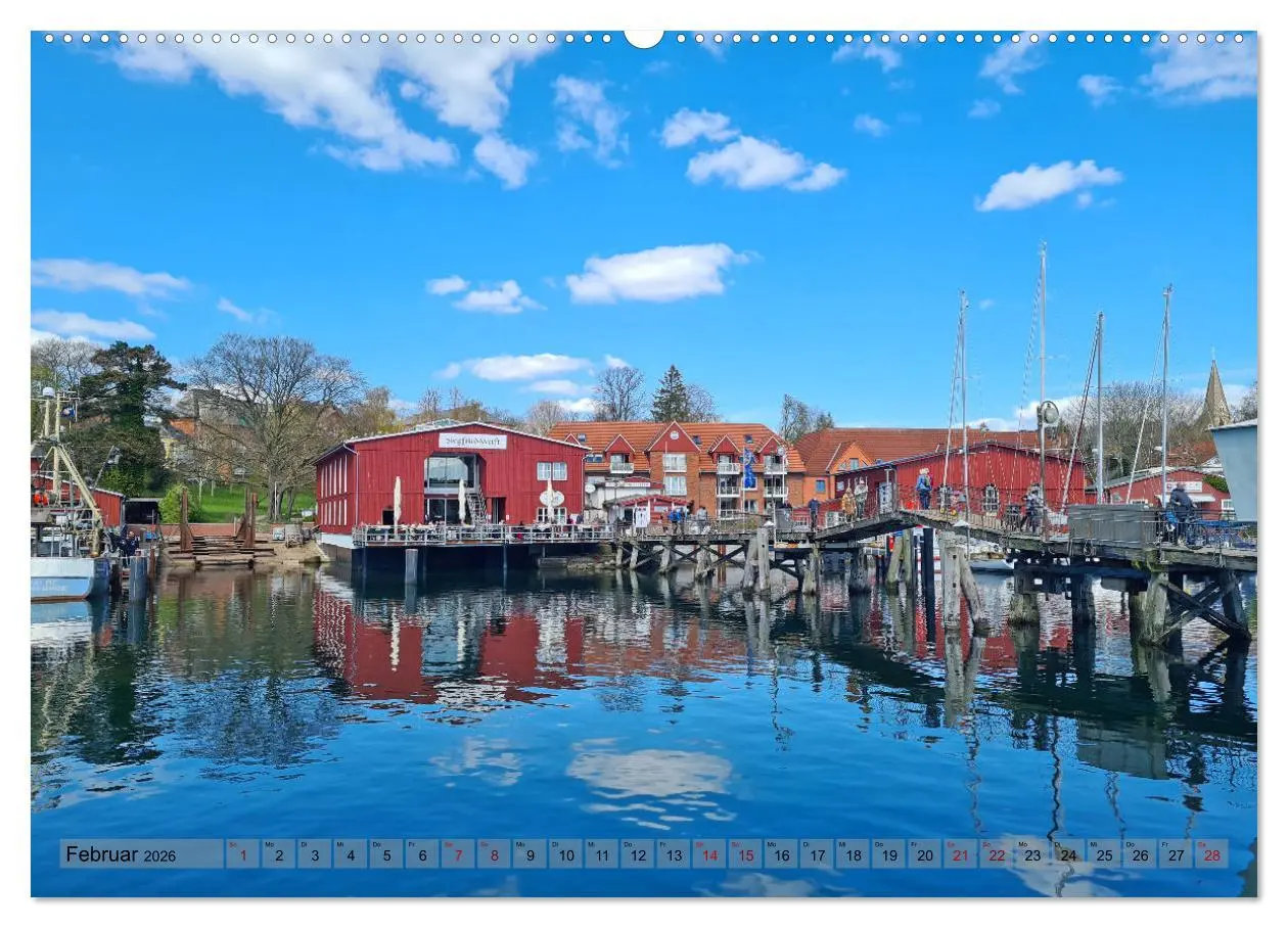 Bild: 9783457636824 | Kappeln und Umgebung (Wandkalender 2026 DIN A2 quer), CALVENDO...