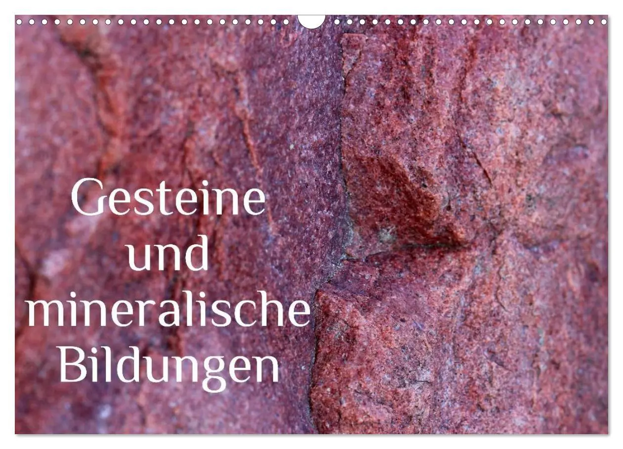 Cover: 9783516106824 | Gesteine und mineralische Bildungen (Wandkalender 2026 DIN A3...
