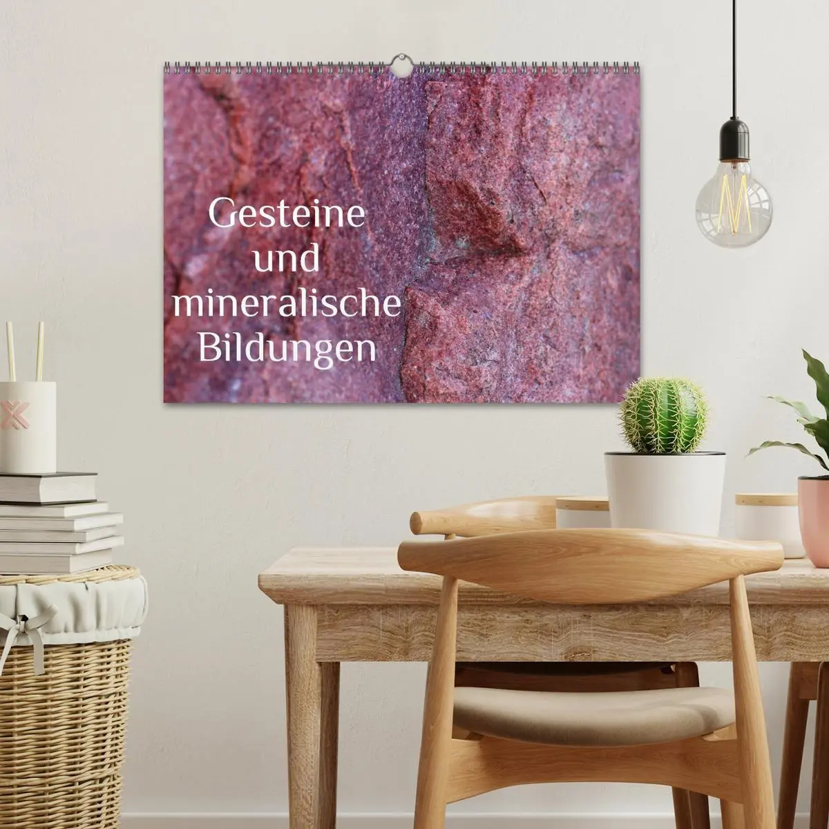 Bild: 9783516106824 | Gesteine und mineralische Bildungen (Wandkalender 2026 DIN A3...