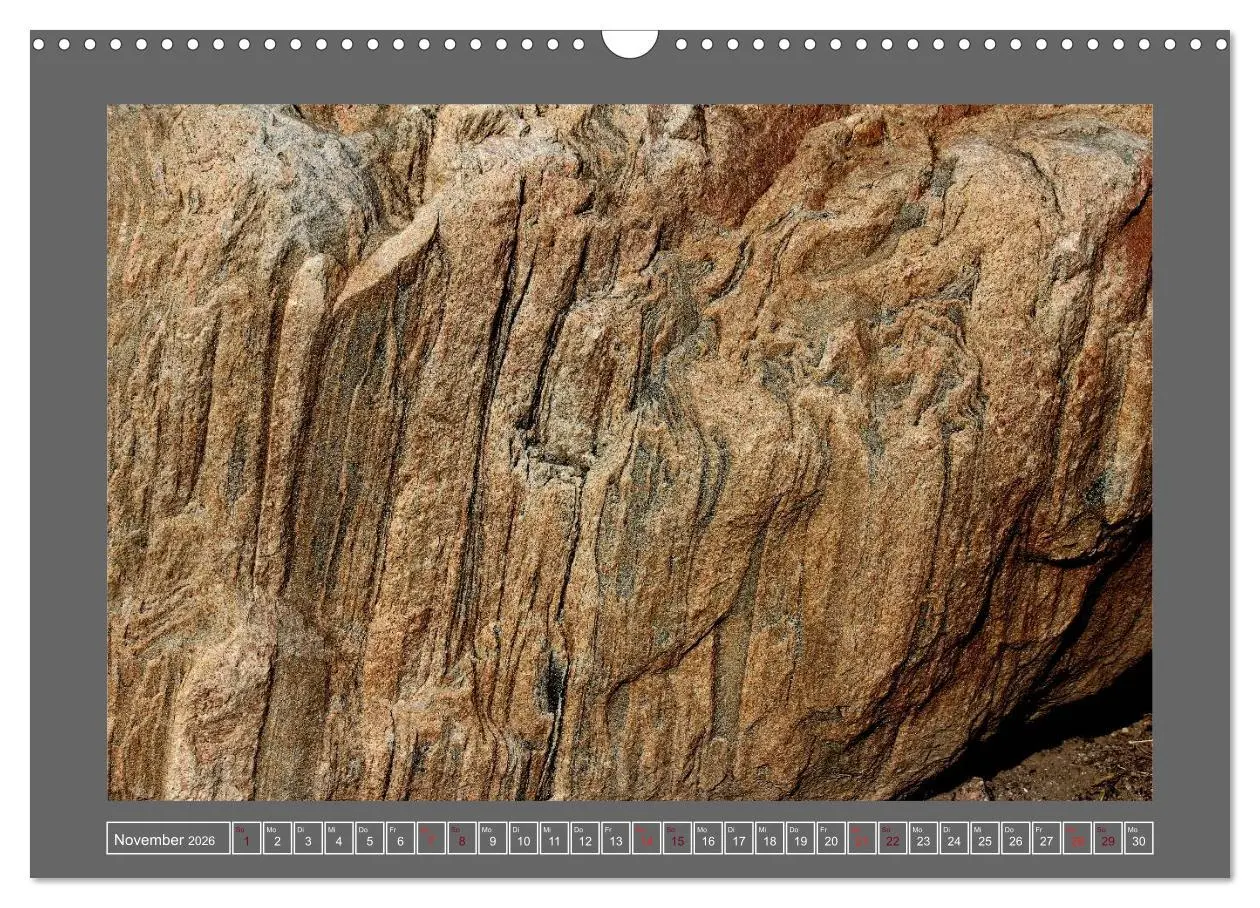 Bild: 9783516106824 | Gesteine und mineralische Bildungen (Wandkalender 2026 DIN A3...