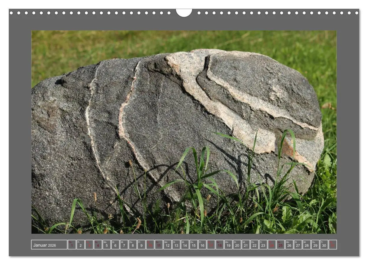 Bild: 9783516106824 | Gesteine und mineralische Bildungen (Wandkalender 2026 DIN A3...