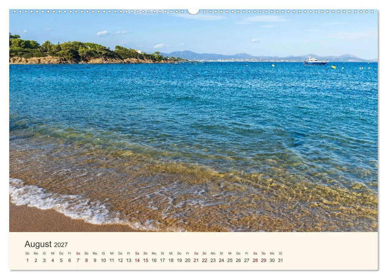 Bild: 9783569506824 | Wunderschöne Côte d'Azur (hochwertiger Premium Wandkalender 2027...