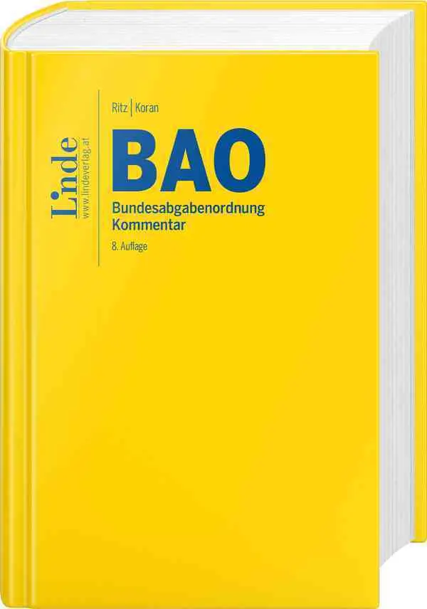 Cover: 9783707346824 | BAO Bundesabgabenordnung | Kommentar | Christoph Ritz (u. a.) | Buch