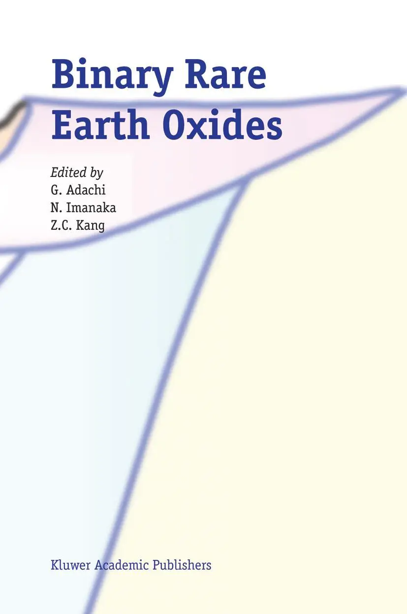Cover: 9789048166824 | Binary Rare Earth Oxides | G. Adachi (u. a.) | Taschenbuch | xiv