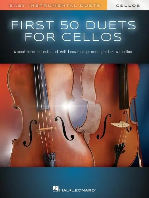 Cover: 9798350106824 | First 50 Duets for Two Cellos - Easy Instrumental Duets | Broschüre
