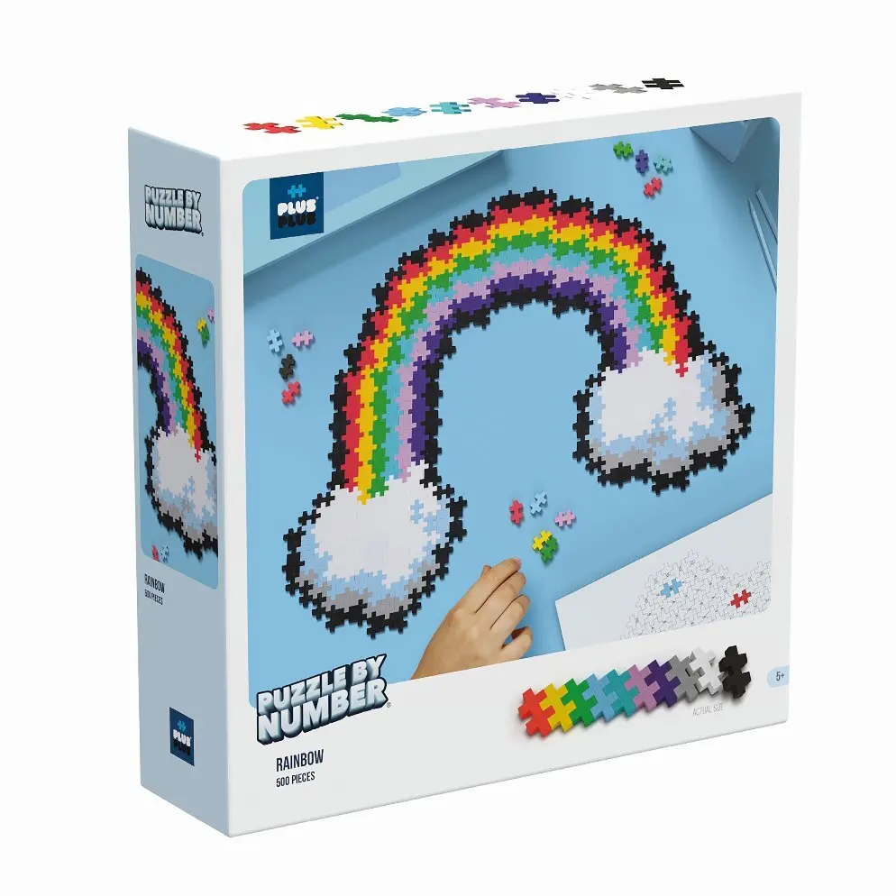 Cover: 5710409106924 | 500 Kreativ Bausteine Puzzle Regenbogen | 9603913 | 2022 | PLUS PLUS