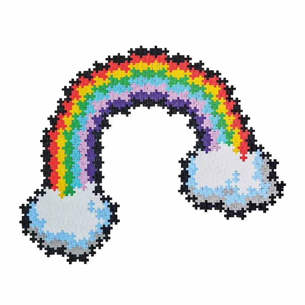 Bild: 5710409106924 | 500 Kreativ Bausteine Puzzle Regenbogen | 9603913 | 2022 | PLUS PLUS