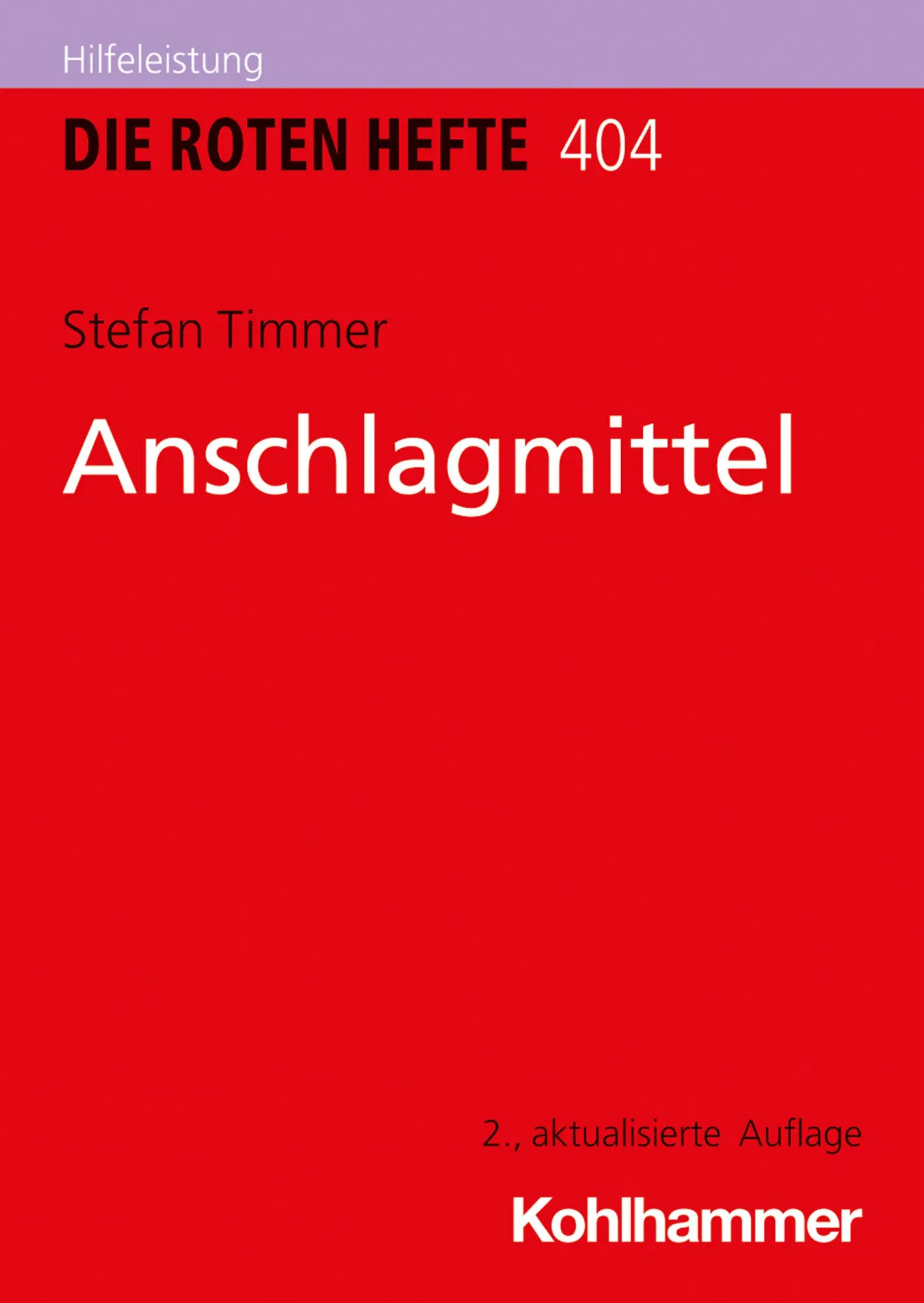 Cover: 9783170426924 | Anschlagmittel | Stefan Timmer | Taschenbuch | 108 S. | Deutsch | 2026