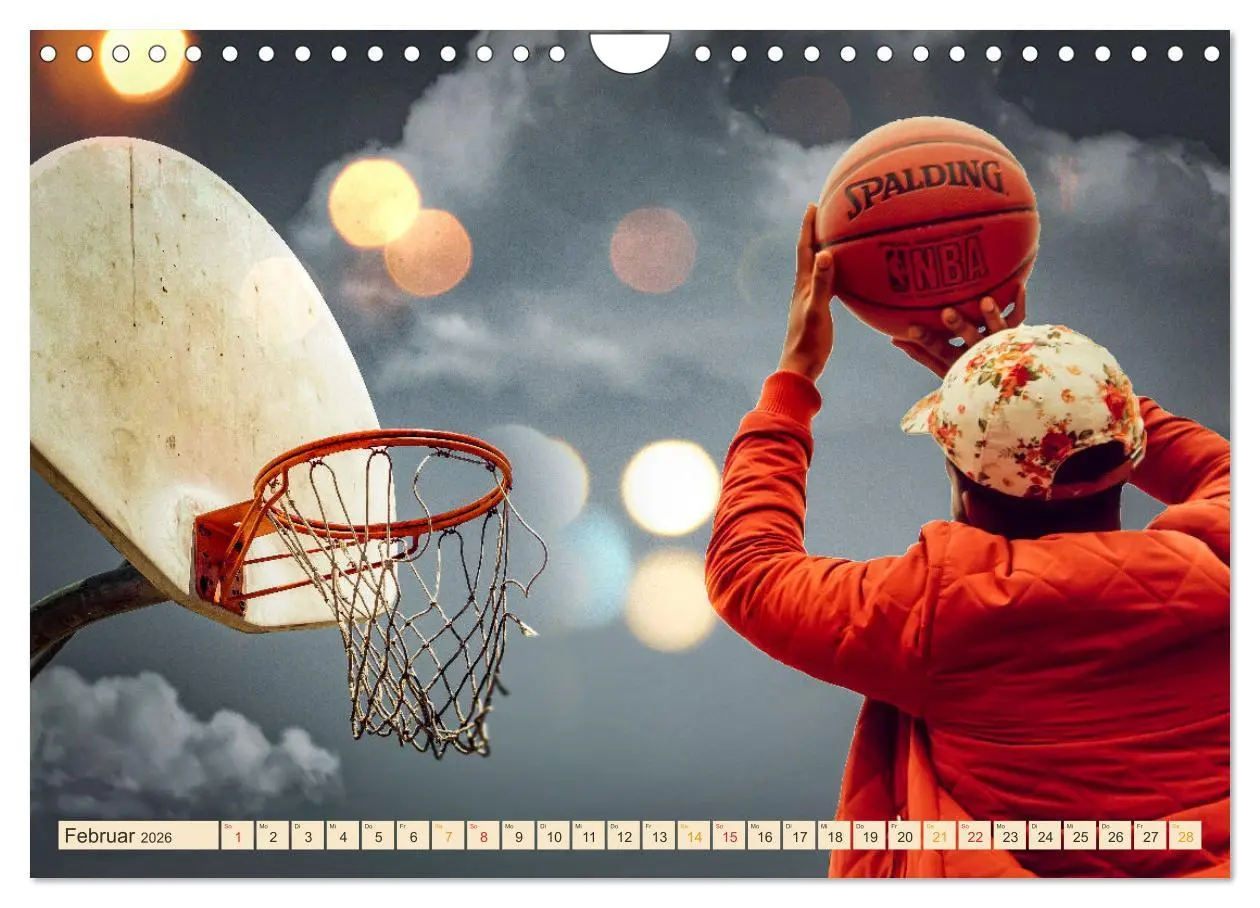 Bild: 9783457556924 | Basketball Liebe (Wandkalender 2026 DIN A4 quer), CALVENDO...