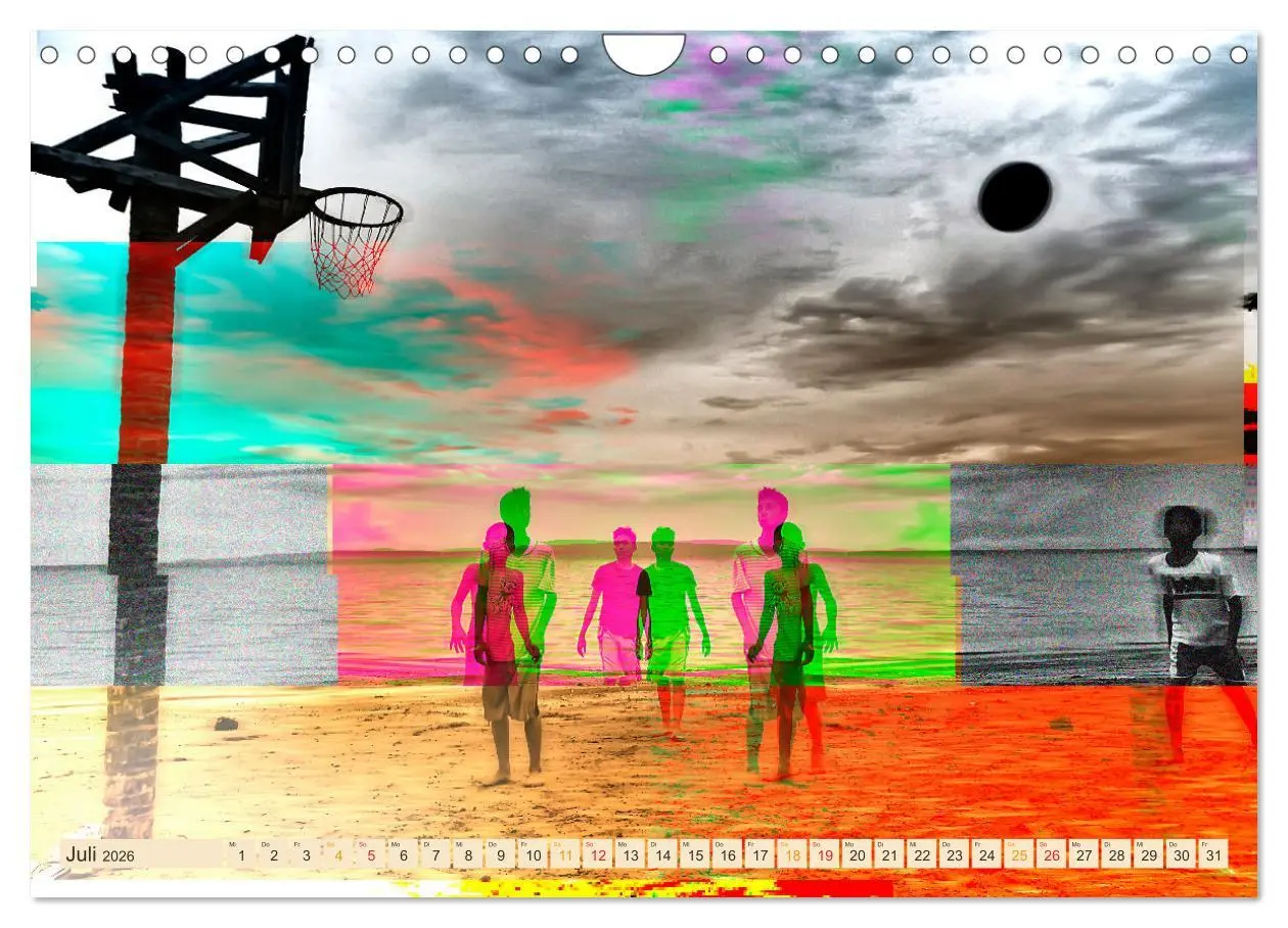 Bild: 9783457556924 | Basketball Liebe (Wandkalender 2026 DIN A4 quer), CALVENDO...