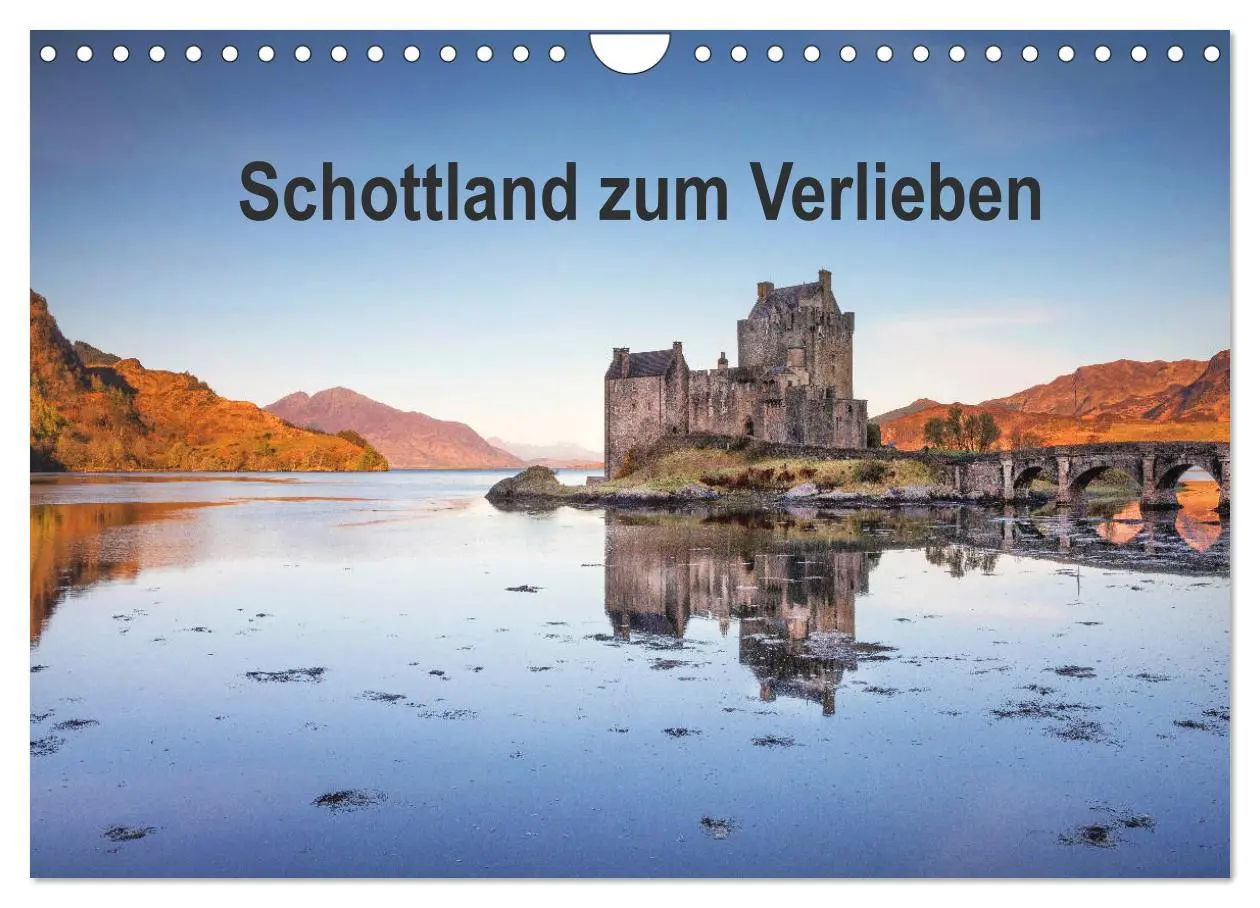 Cover: 9783457936924 | Schottland zum Verlieben (Wandkalender 2026 DIN A4 quer), CALVENDO...