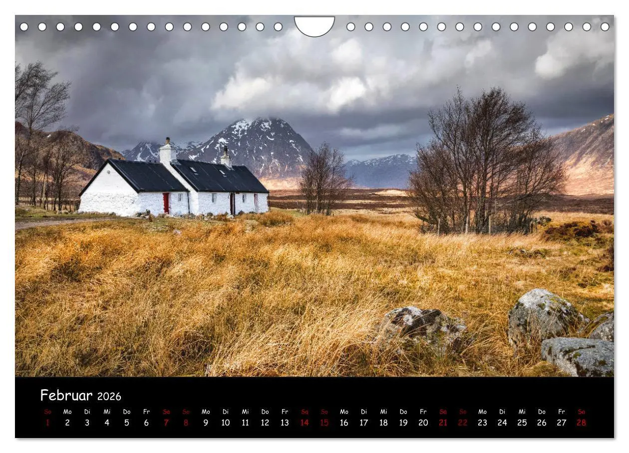 Bild: 9783457936924 | Schottland zum Verlieben (Wandkalender 2026 DIN A4 quer), CALVENDO...