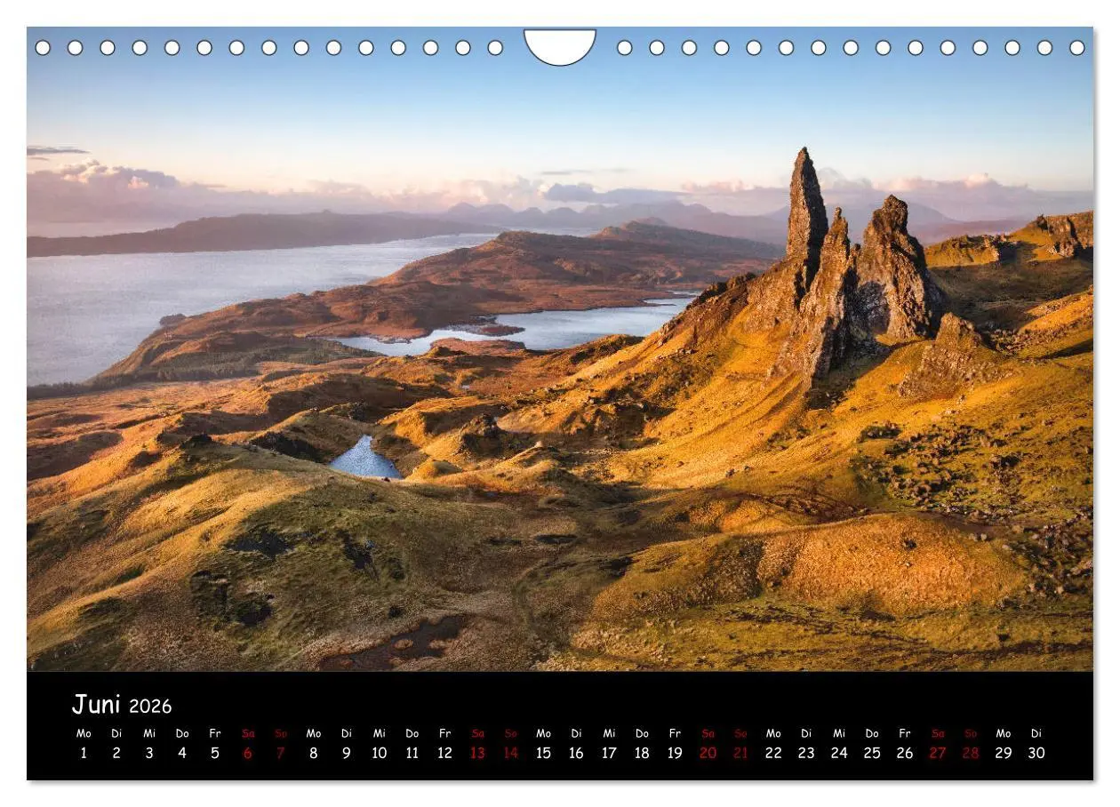 Bild: 9783457936924 | Schottland zum Verlieben (Wandkalender 2026 DIN A4 quer), CALVENDO...