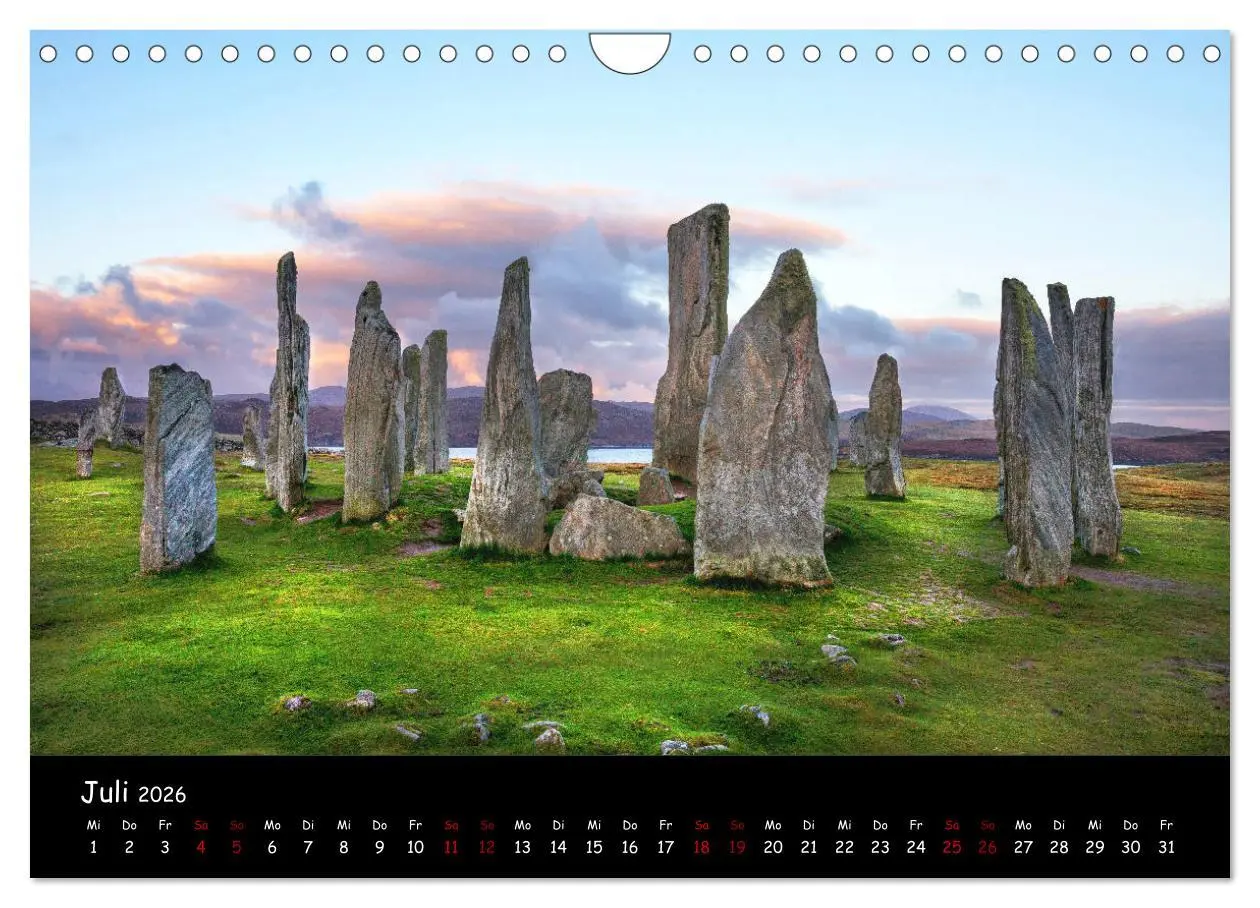 Bild: 9783457936924 | Schottland zum Verlieben (Wandkalender 2026 DIN A4 quer), CALVENDO...