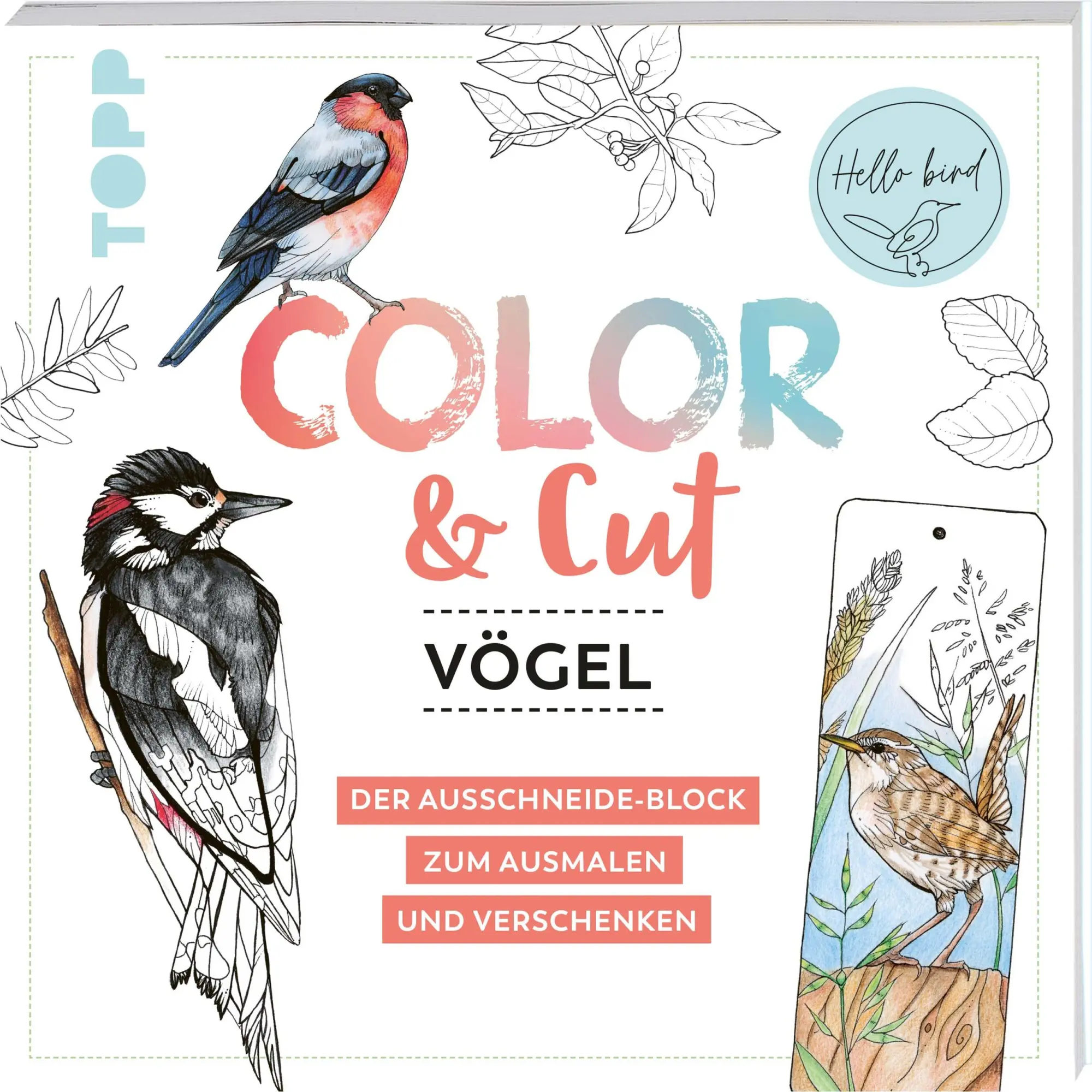 Cover: 9783772446924 | Color &amp; Cut - Vögel | Mila Dierksen | Taschenbuch | 96 S. | Deutsch