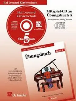 Cover: 9789043106924 | Leonard Klavierschule Übungsbuch 5 (CD) | Hal Leonard | Taschenbuch