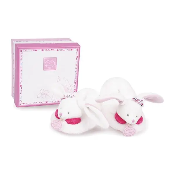 Cover: 3700335227024 | Kirsche Hase Füsslinge mit Rassel 6-12M | Lapin Cerise | 8902702