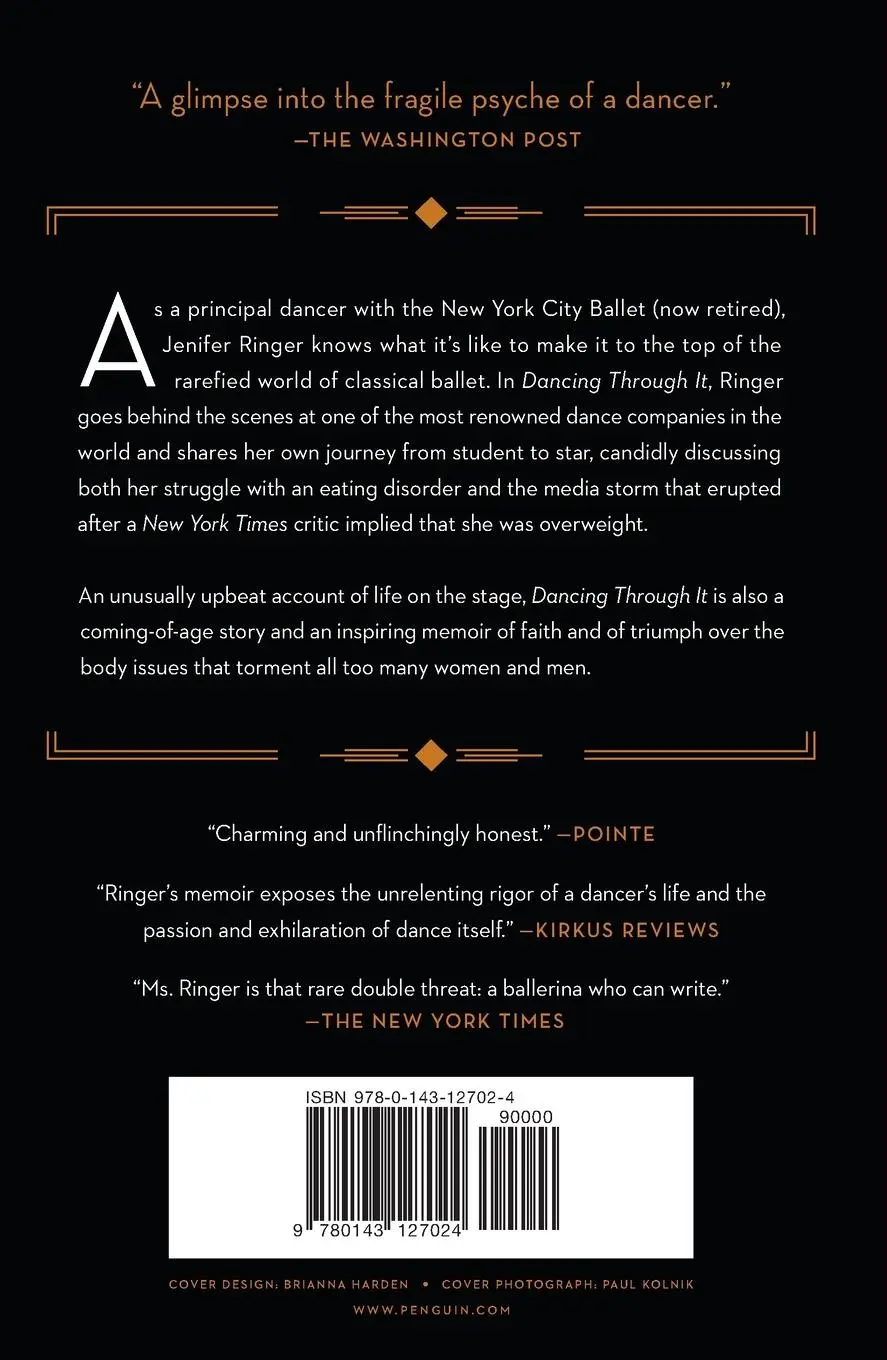 Rückseite: 9780143127024 | Dancing Through It | My Journey in the Ballet | Jenifer Ringer | Buch