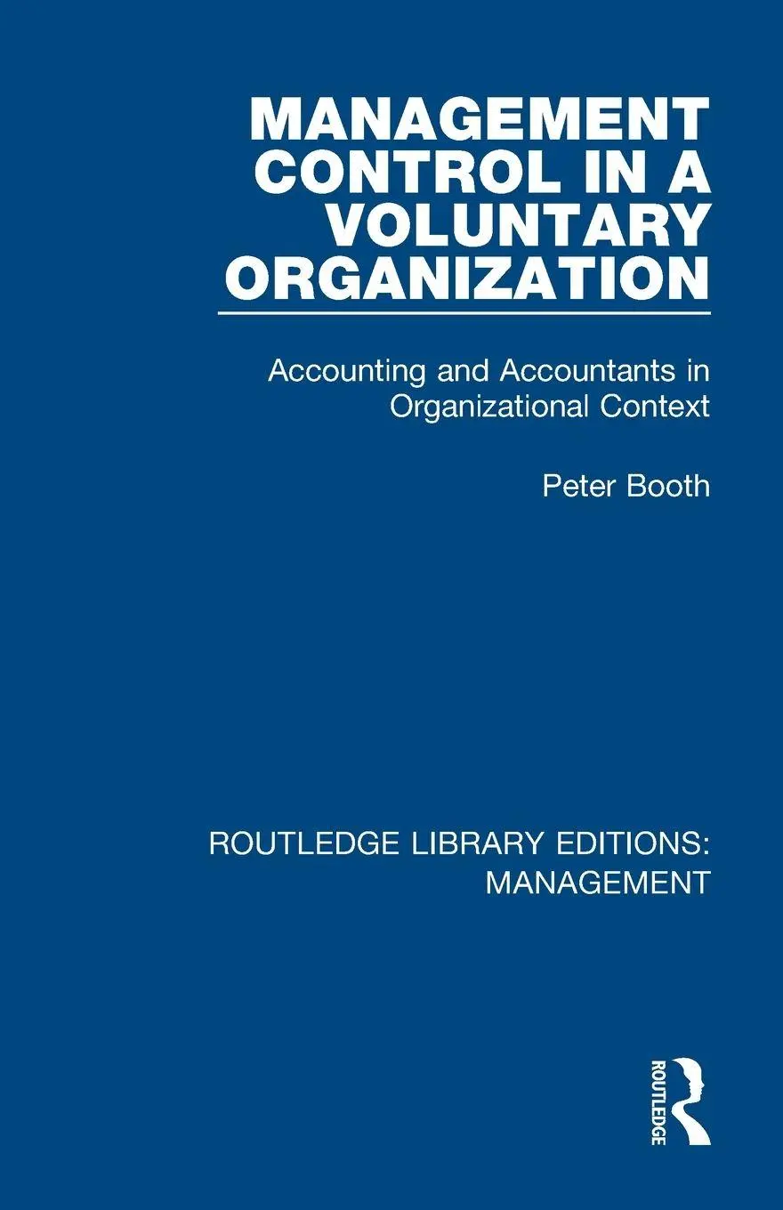 Cover: 9780815367024 | Management Control in a Voluntary Organization | Peter Booth | Buch