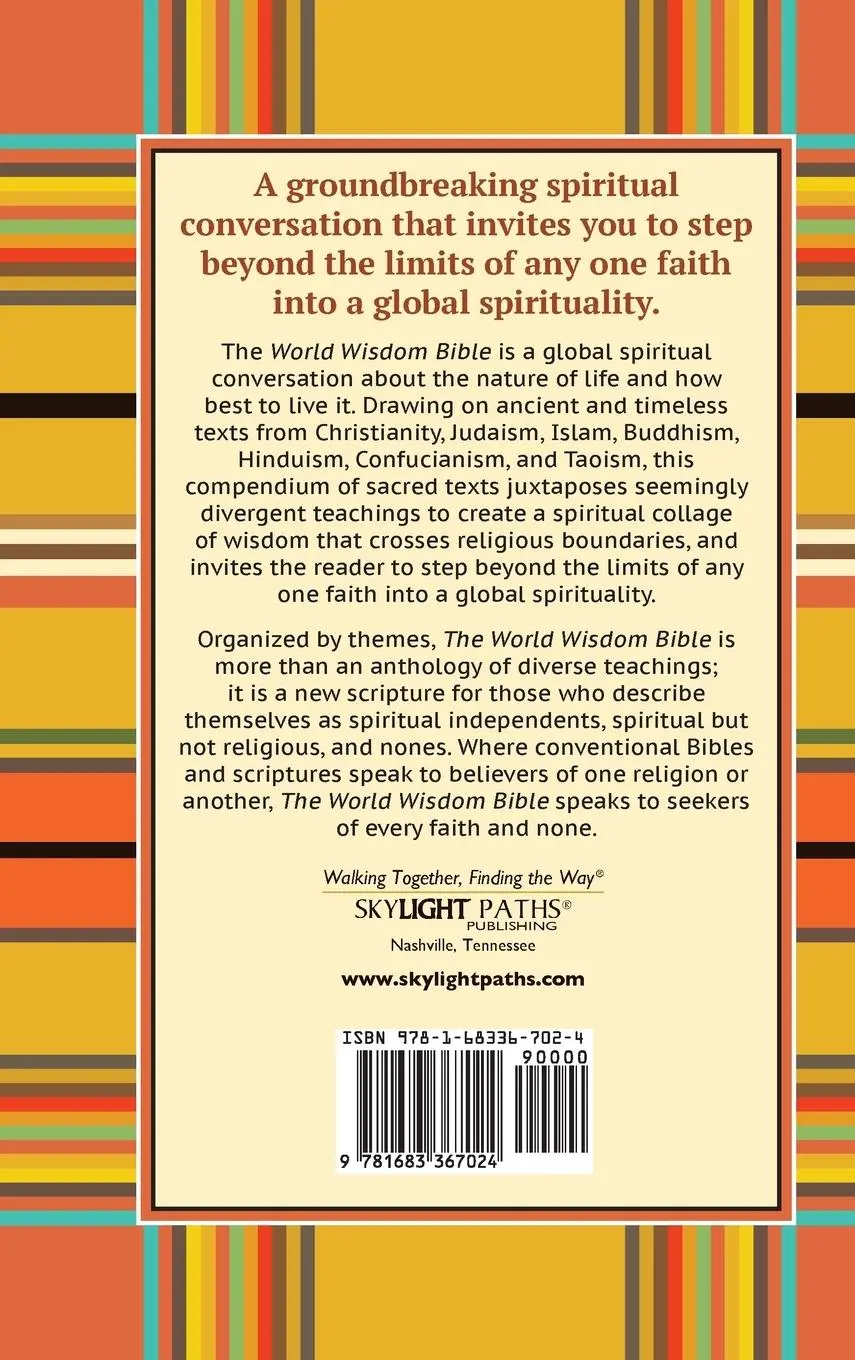 Rückseite: 9781683367024 | The World Wisdom Bible | A New Testament for a Global Spirituality