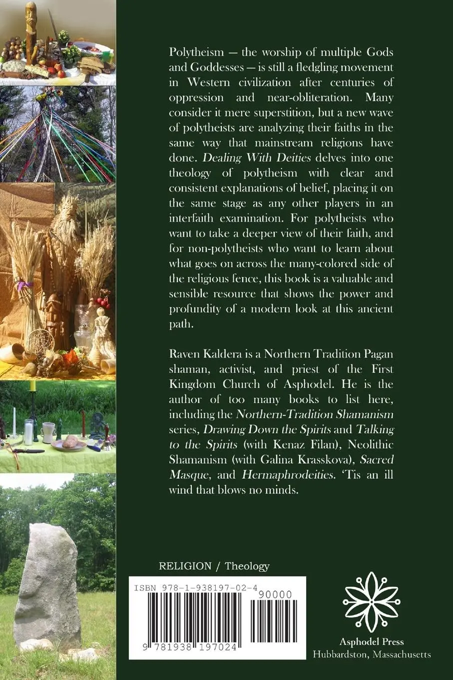 Rückseite: 9781938197024 | Dealing With Deities | Practical Polytheistic Theology | Raven Kaldera