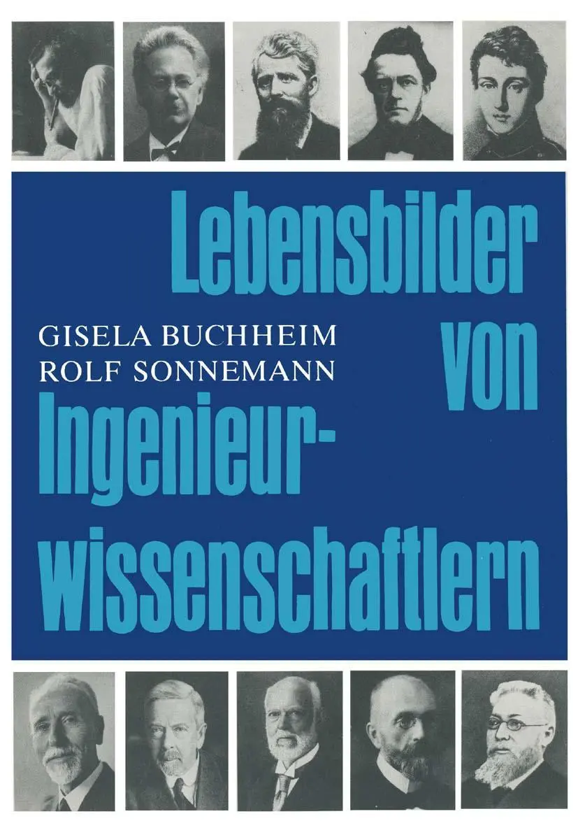 Cover: 9783034857024 | Lebensbilder von Ingenieurwissenschaftlern | Sonnemann (u. a.) | Buch