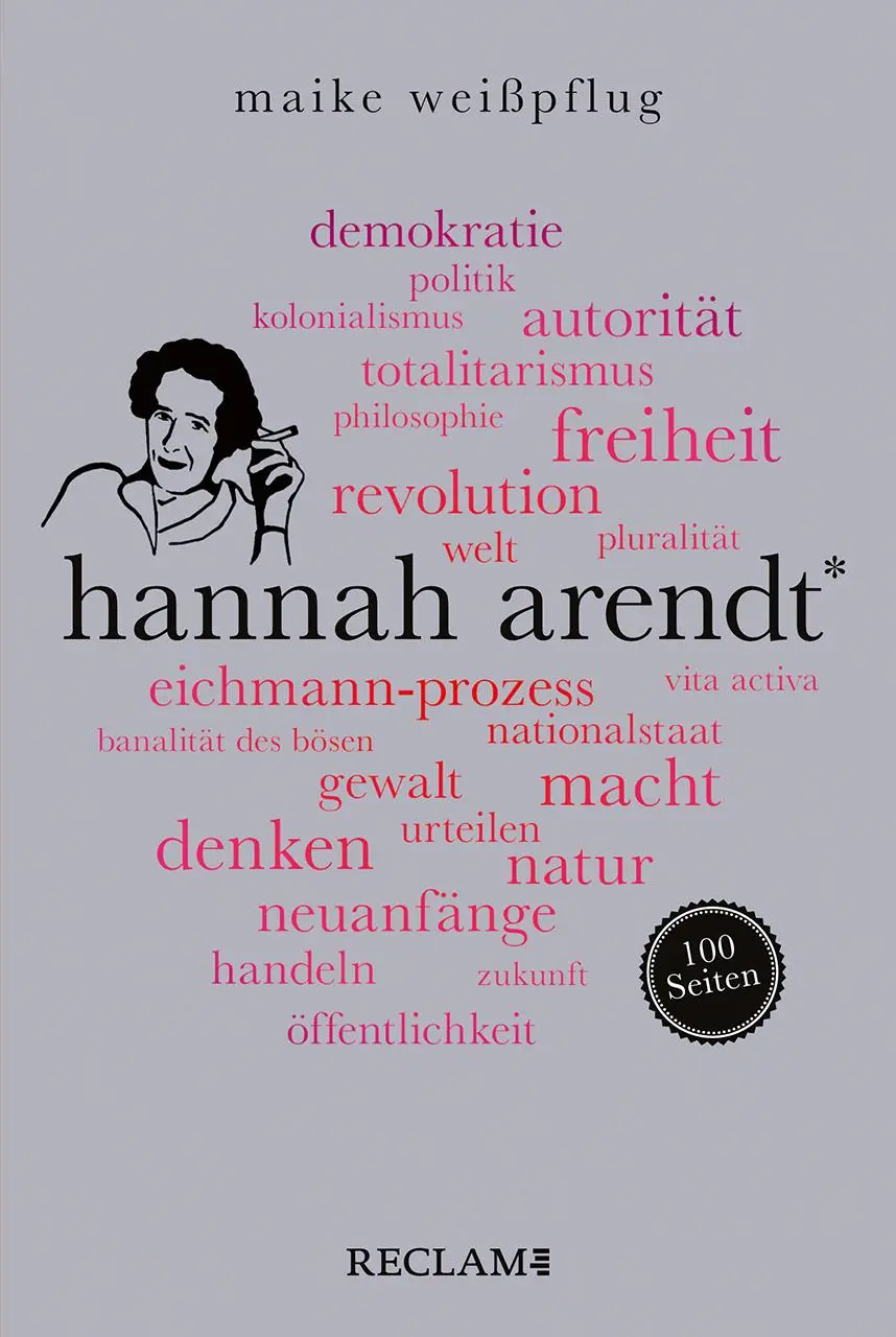 Cover: 9783150207024 | Hannah Arendt. 100 Seiten | Maike Weißpflug | Taschenbuch | 100 S.