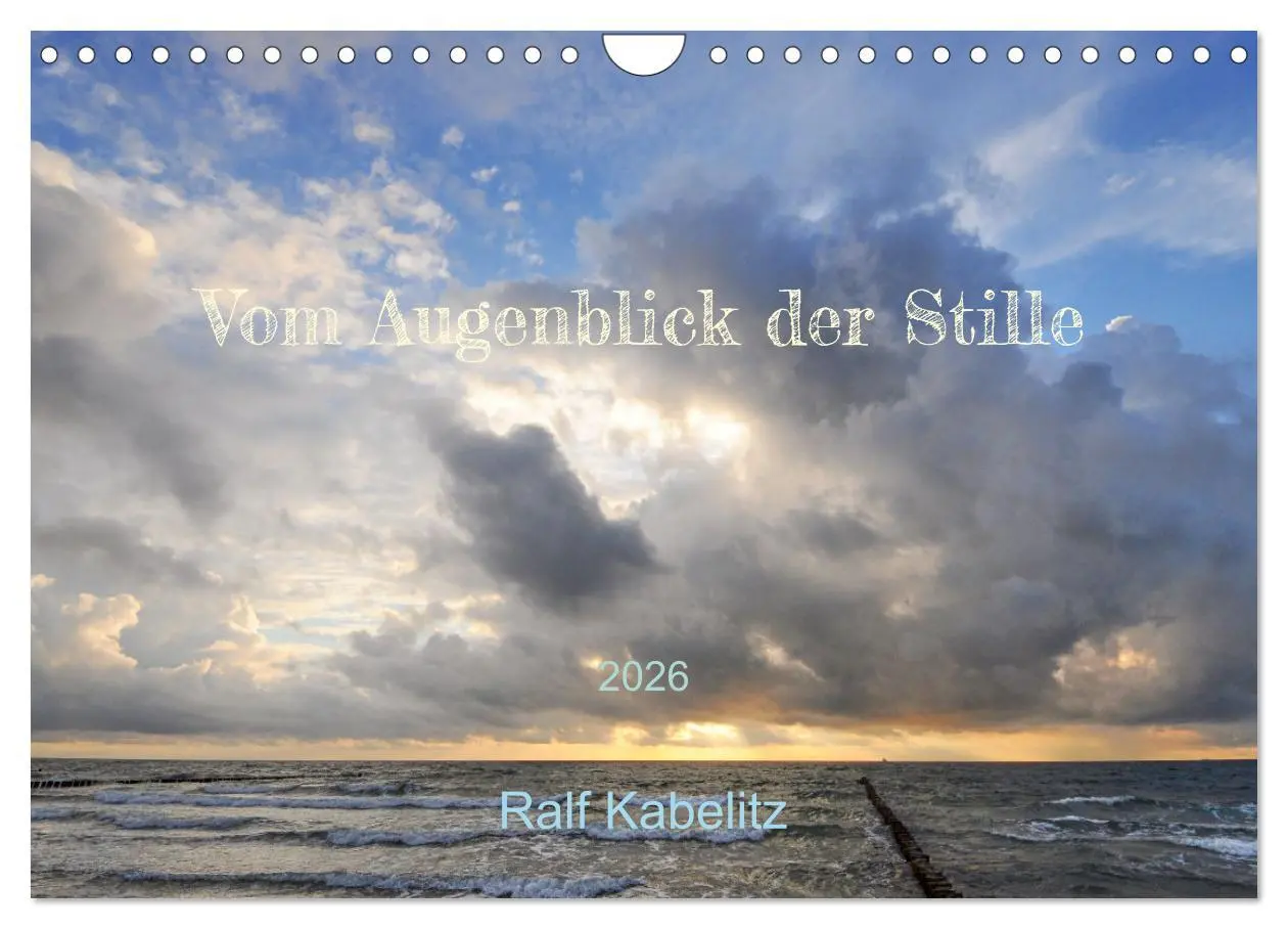 Cover: 9783457377024 | Vom Augenblick der Stille 2026 (Wandkalender 2026 DIN A4 quer),...