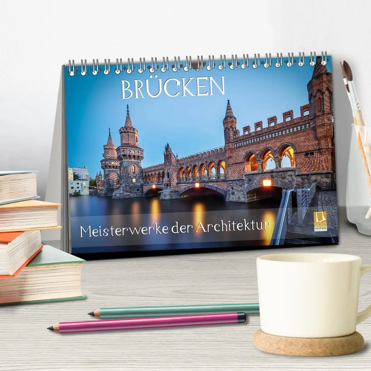 Bild: 9783457687024 | Brücken - Meisterwerke der Architektur (Tischkalender 2026 DIN A5...