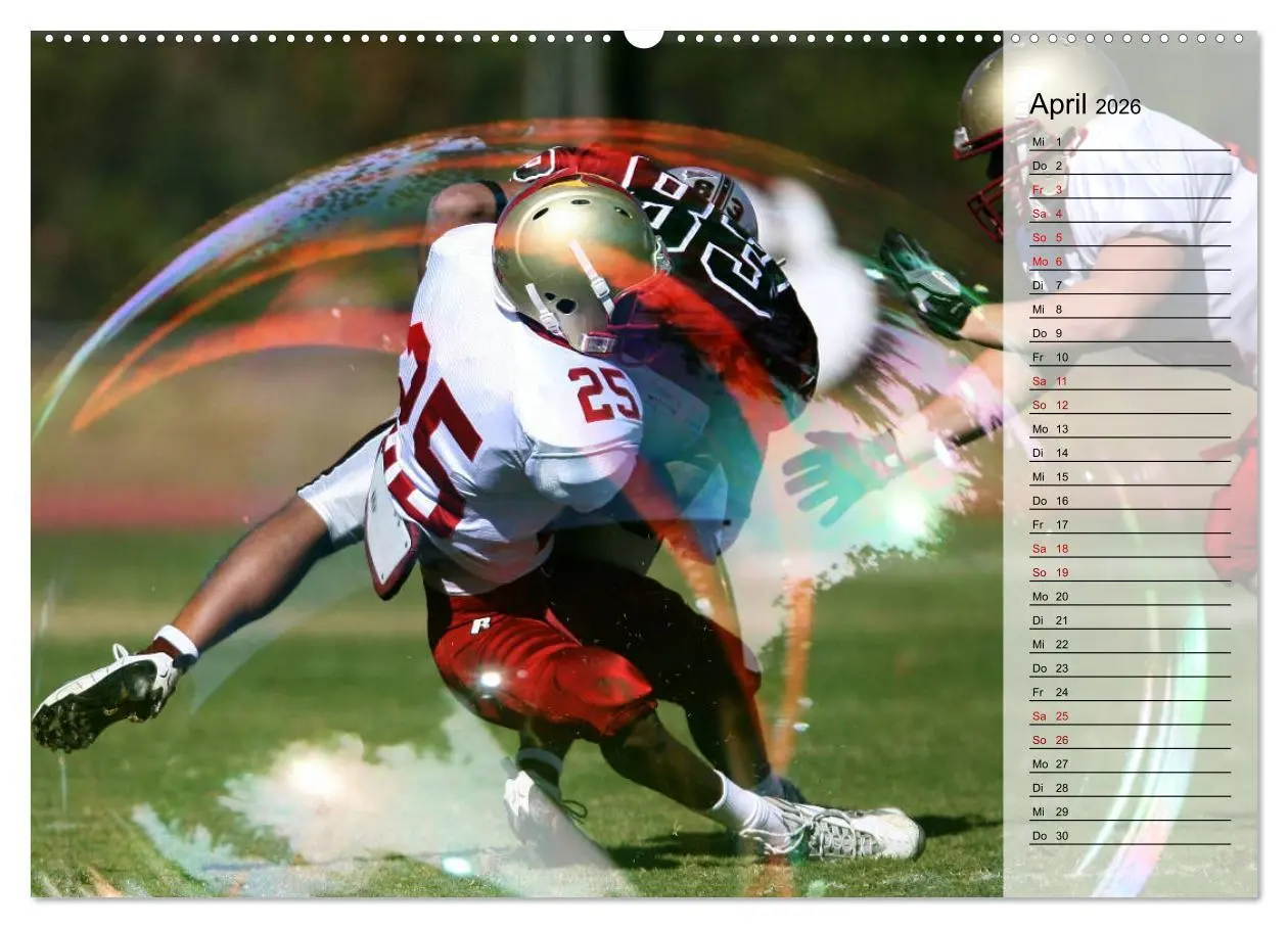 Bild: 9783457757024 | HEROES - American Football (hochwertiger Premium Wandkalender 2026...