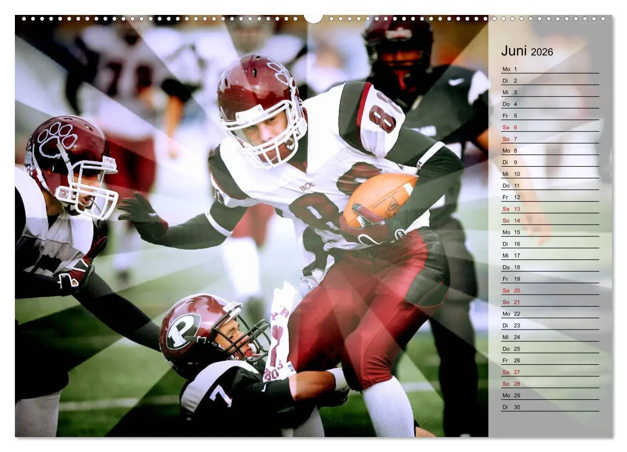 Bild: 9783457757024 | HEROES - American Football (hochwertiger Premium Wandkalender 2026...