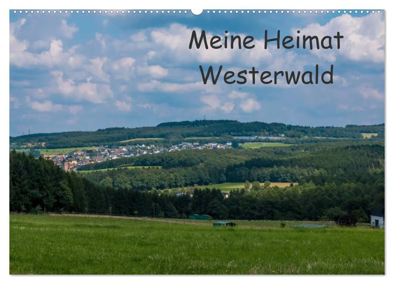 Cover: 9783516087024 | Meine Heimat Westerwald (Wandkalender 2026 DIN A2 quer), CALVENDO...