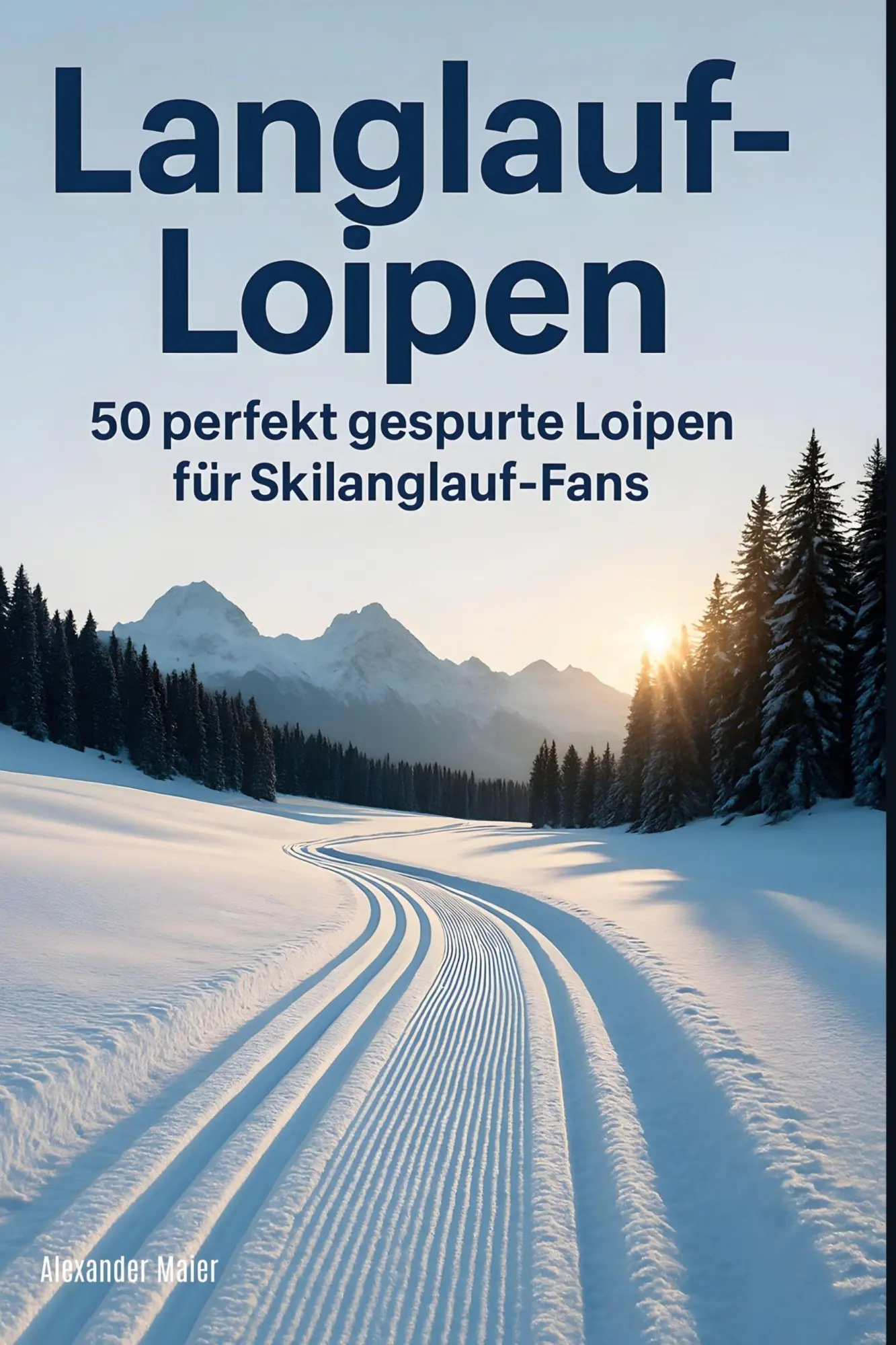 Cover: 9783695357024 | Langlauf-Loipen | 50 perfekt gespurte Loipen für Skilanglauf-Fans