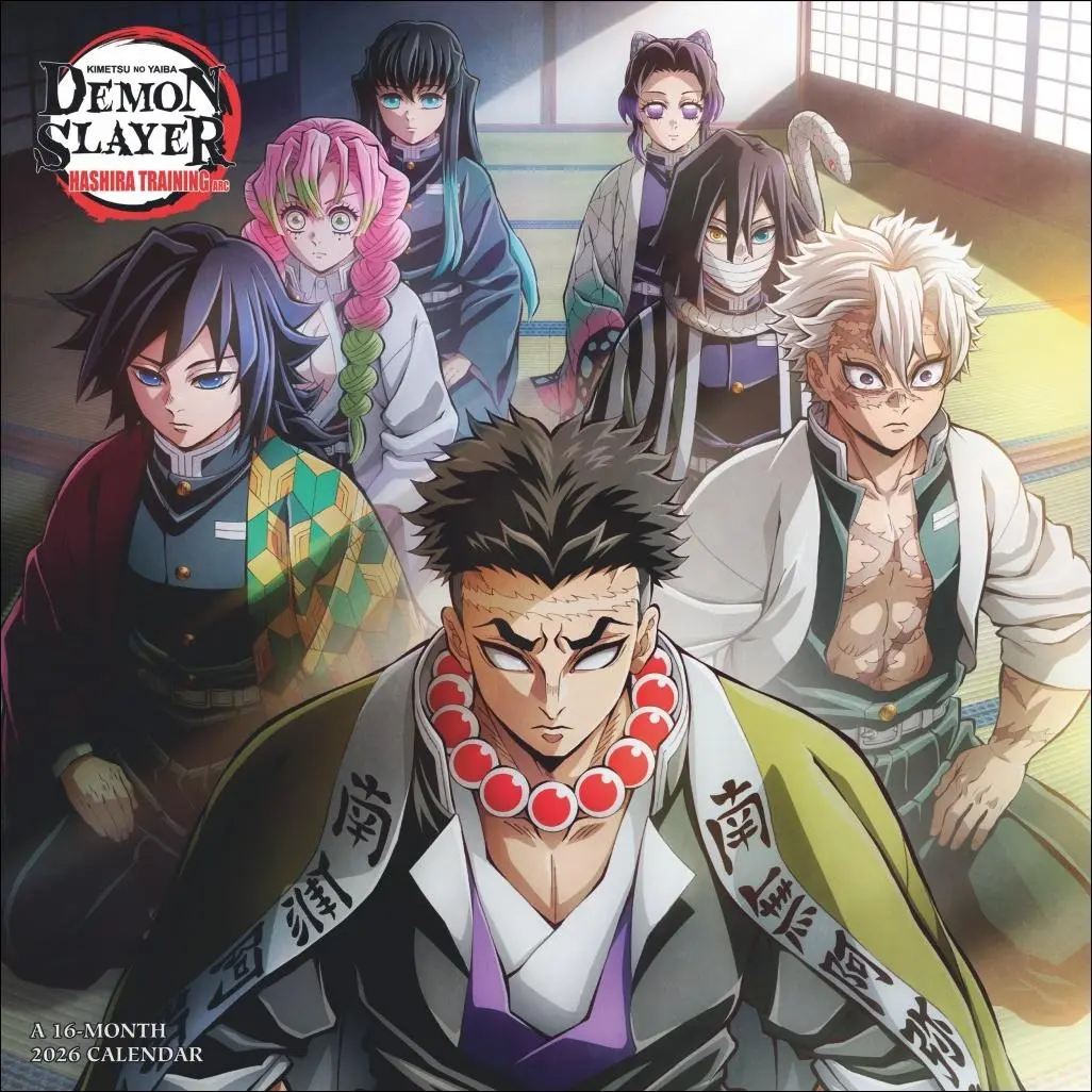 Cover: 9783840197024 | Demon Slayer Broschurkalender 2026 | Kalender | 28 S. | Englisch