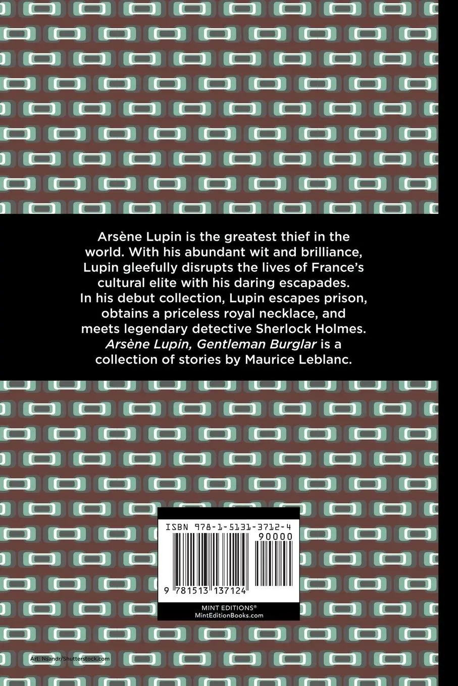 Rückseite: 9781513137124 | Arsene Lupin | The Gentleman Burglar : Large Print Edition | Leblanc