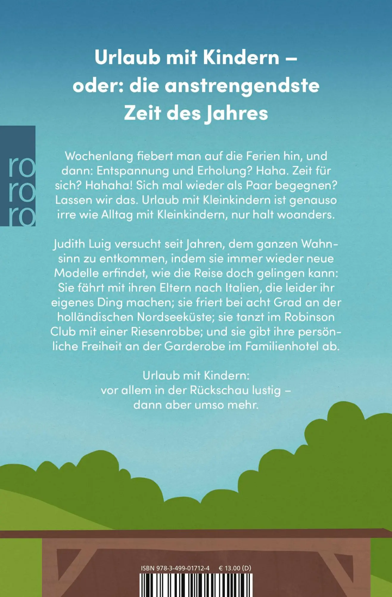 Rückseite: 9783499017124 | Du wolltest doch auf den Ponyhof! | Judith Luig | Taschenbuch | 192 S.