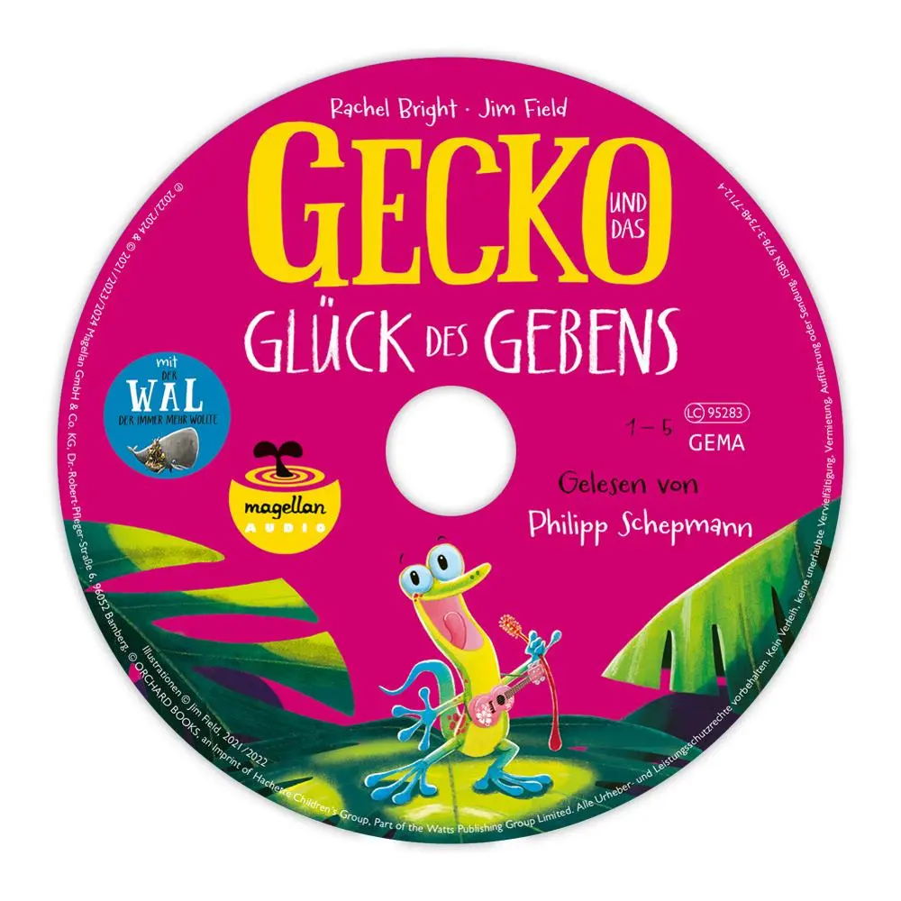 Bild: 9783734877124 | Gecko und das Glück des Gebens / Der Wal, der immer mehr wollte...