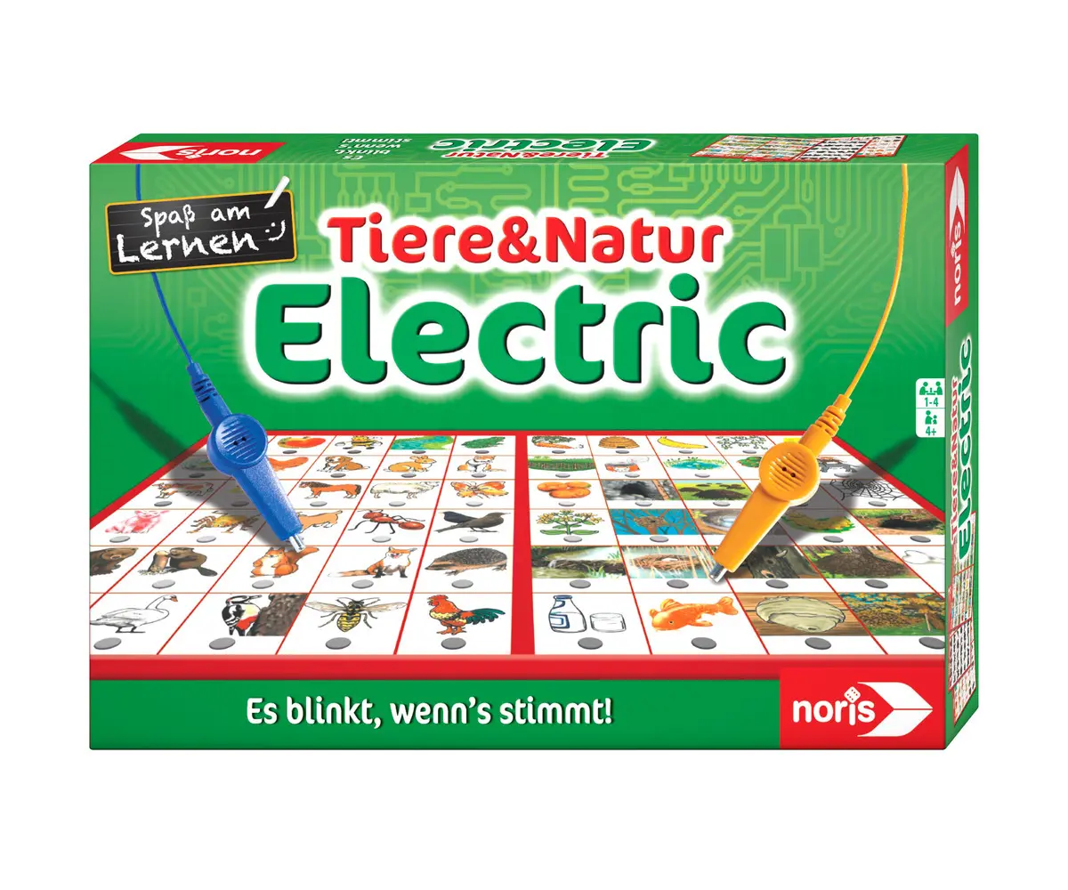 Cover: 4000826037224 | Tiere und Natur - Electric (Spiel) | Es blinkt, wenn's stimmt! | Spiel Cover: 4000826037224 | Tiere und Natur - Electric (Spiel) | Es blinkt, wenn's stimmt! | Spiel