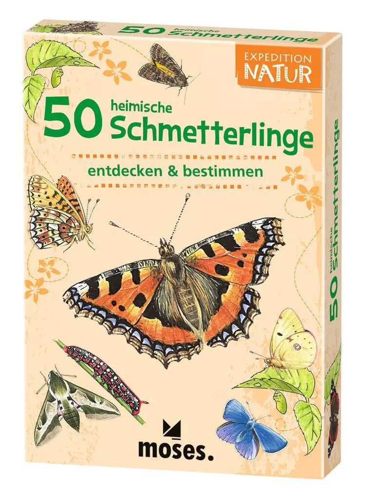 Cover: 4033477097224 | Expedition Natur 50 heimische Schmetterlinge | entdecken &amp; bestimmen