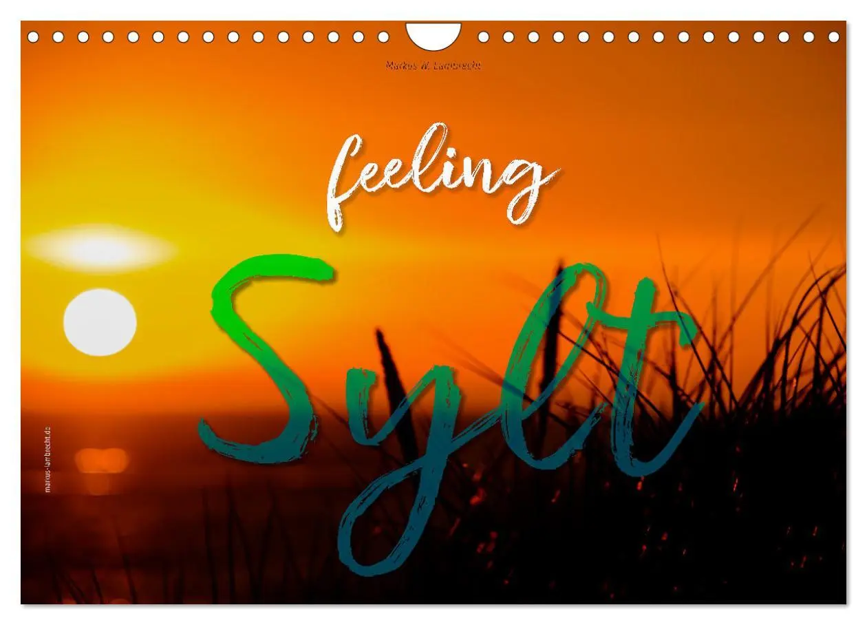 Cover: 9783457597224 | feeling Sylt (Wandkalender 2026 DIN A4 quer), CALVENDO Monatskalender