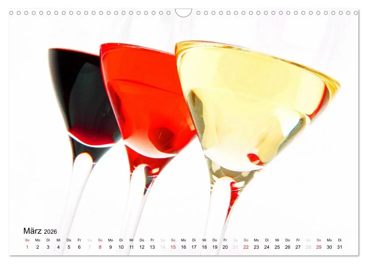 Bild: 9783516207224 | Wein schmeckt fein (Wandkalender 2026 DIN A3 quer), CALVENDO...