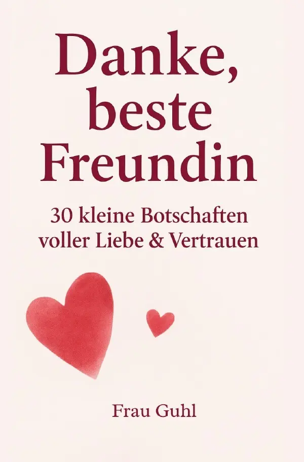Cover: 9783565027224 | Danke, beste Freundin | Frau Guhl | Taschenbuch | 56 S. | Deutsch
