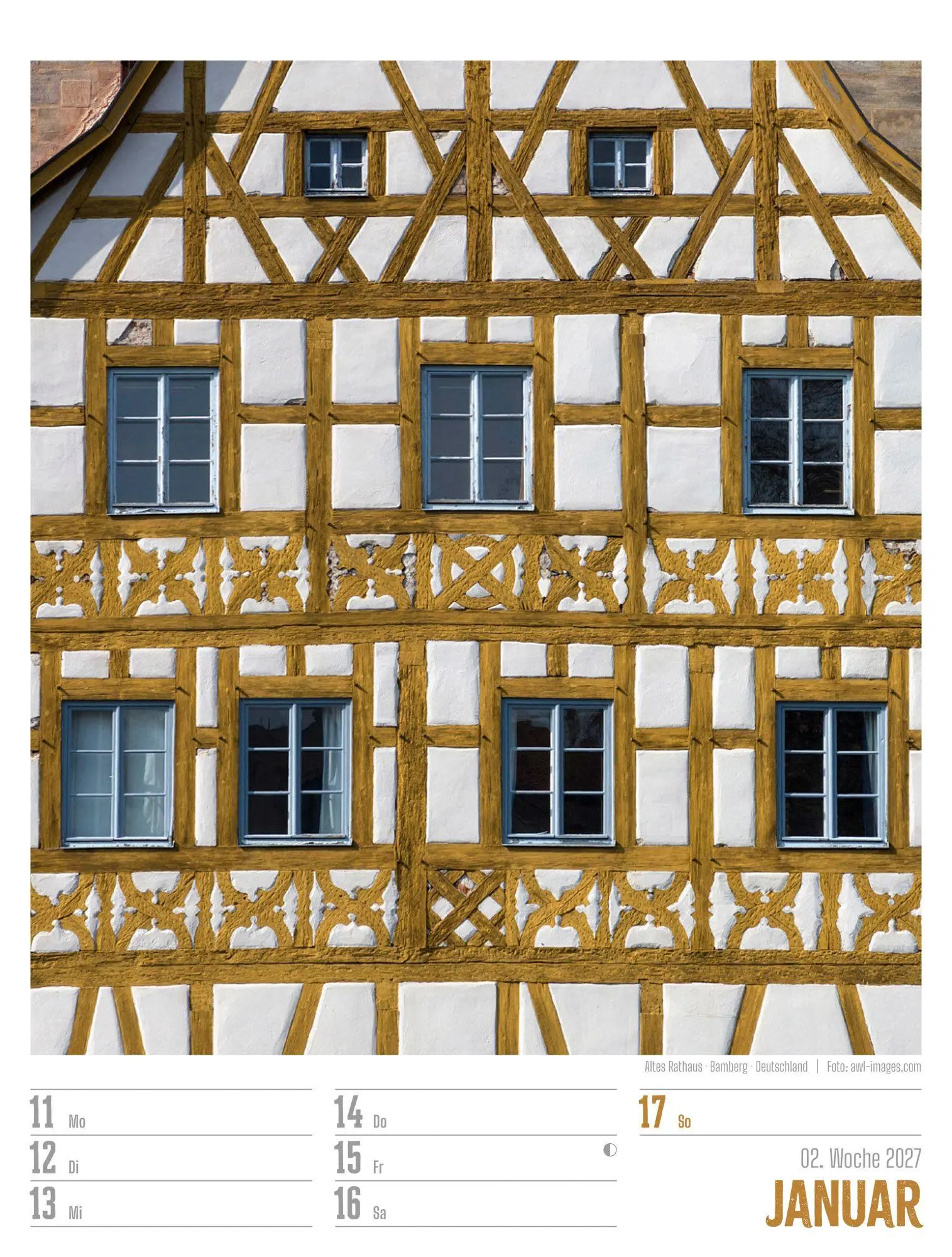 Bild: 9783838437224 | StadtBilder Wochenplaner Kalender 2027 | Ackermann Kunstverlag GmbH
